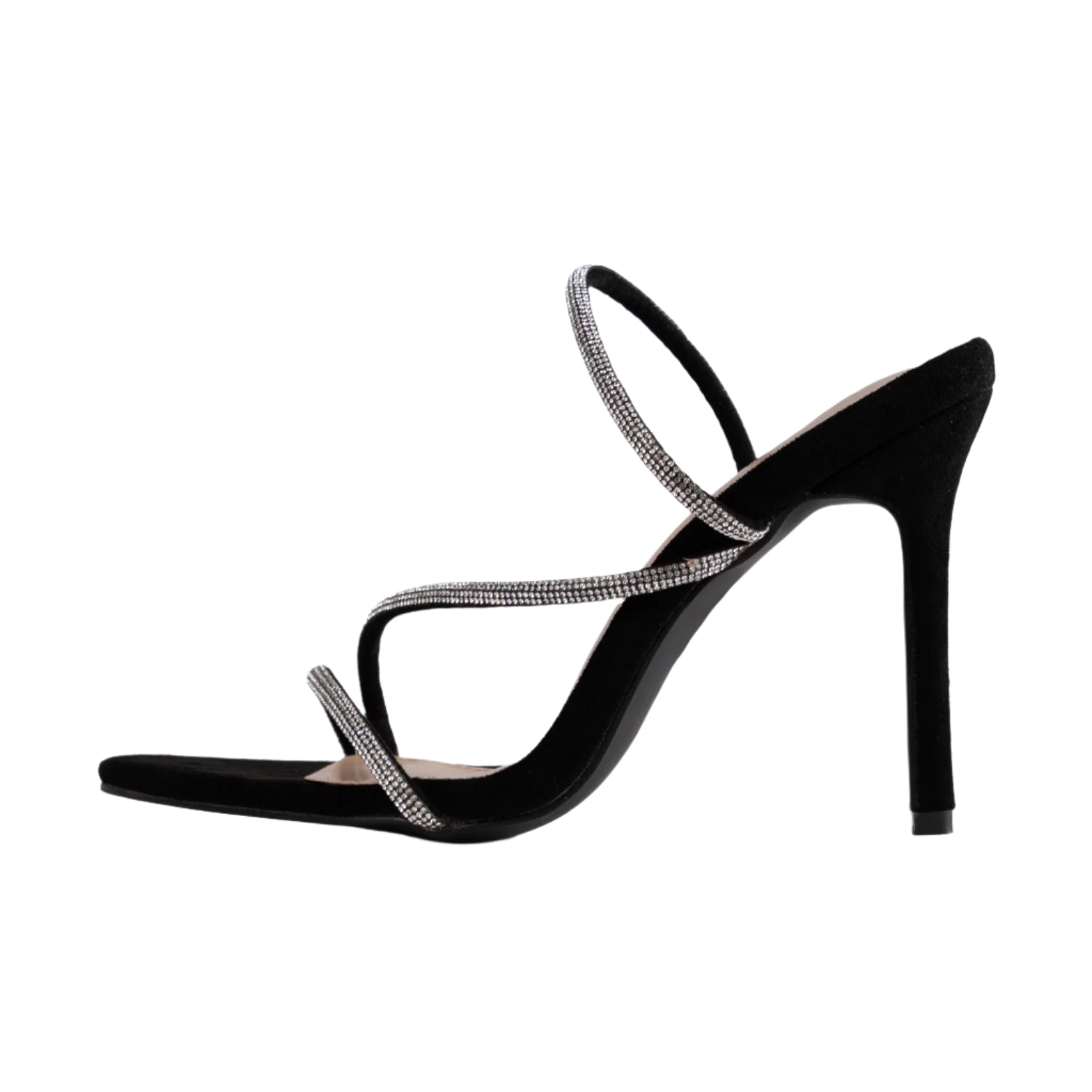 RAID Adila Heeled Mule in Black