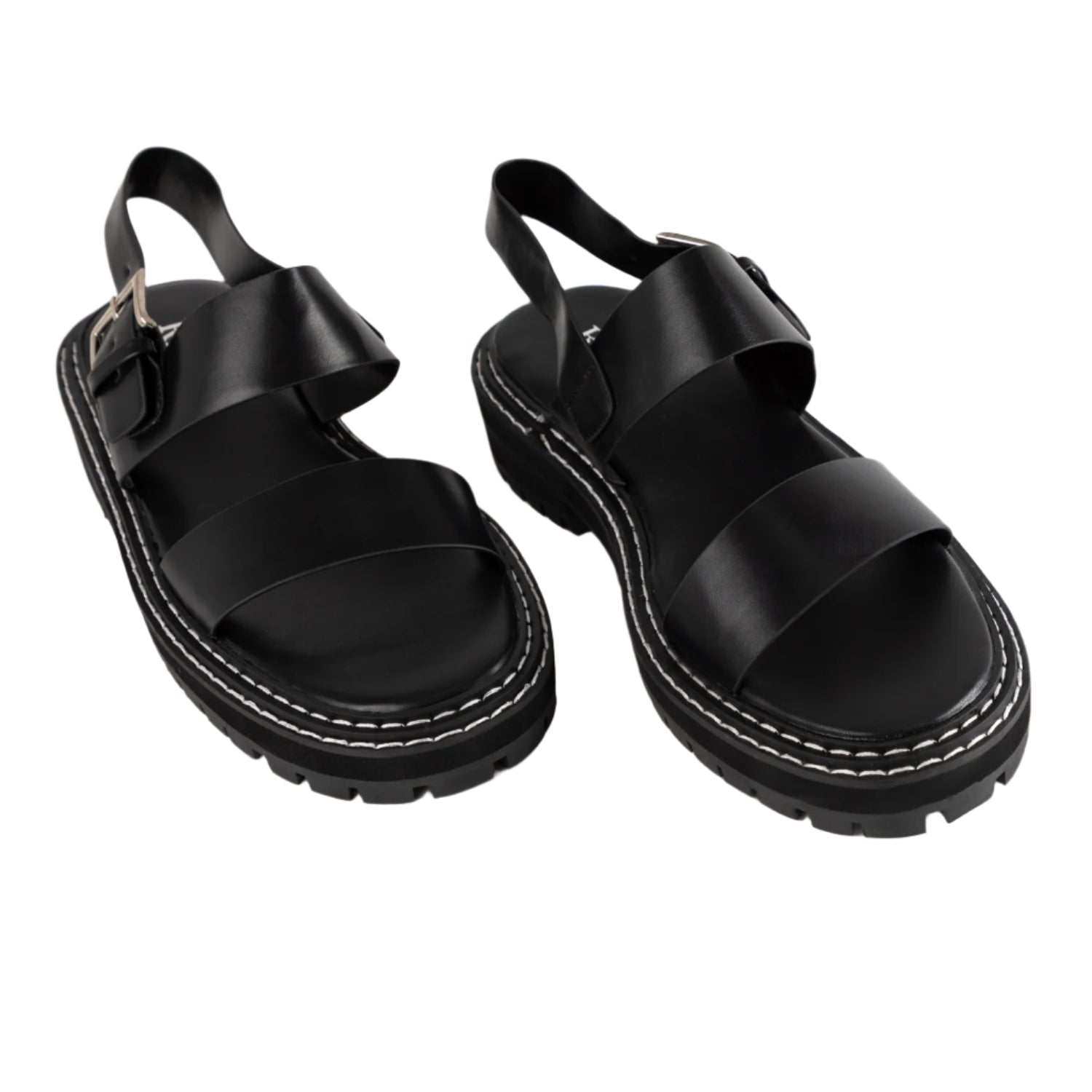 RAID Aditi Flat Sandal in Black