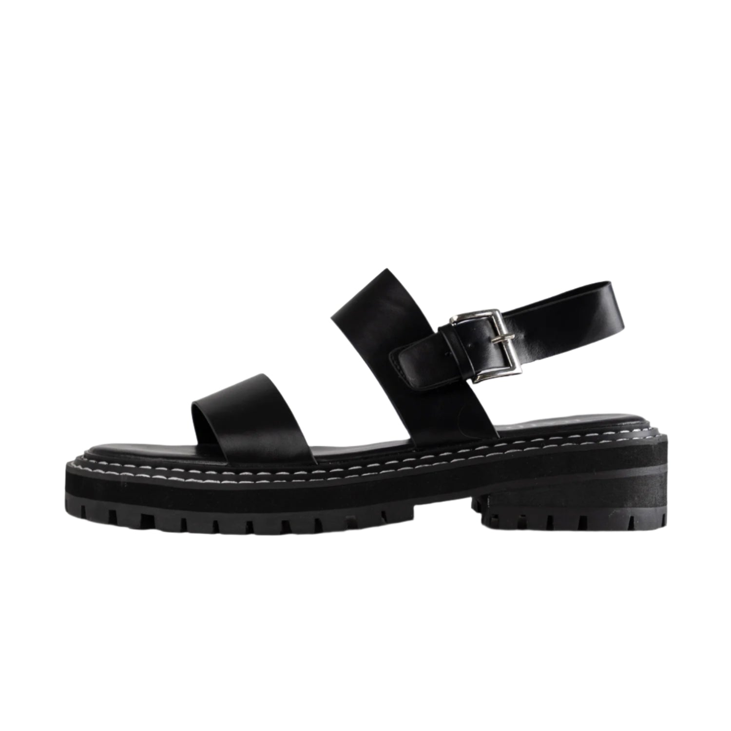 RAID Aditi Flat Sandal in Black