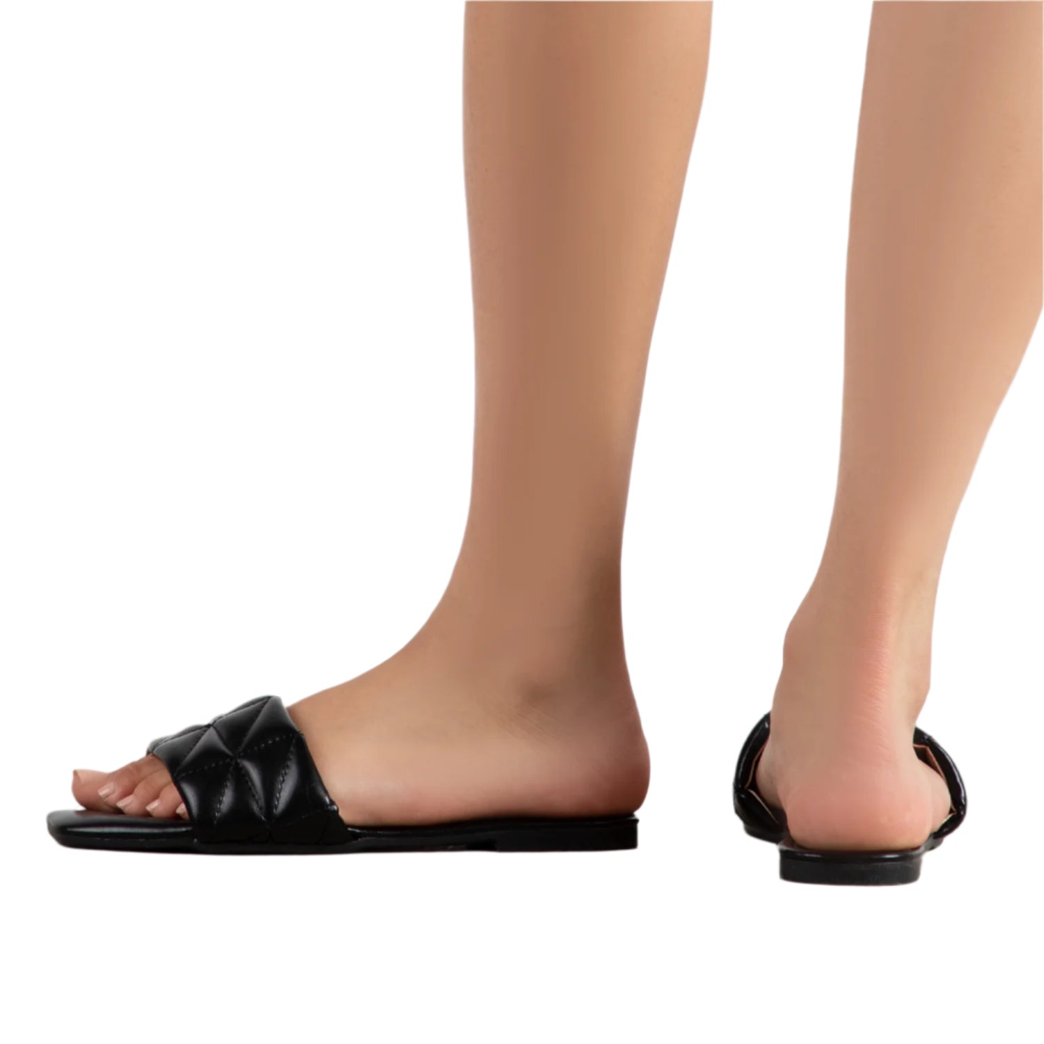 RAID Aerilyn Flat Mule in Black