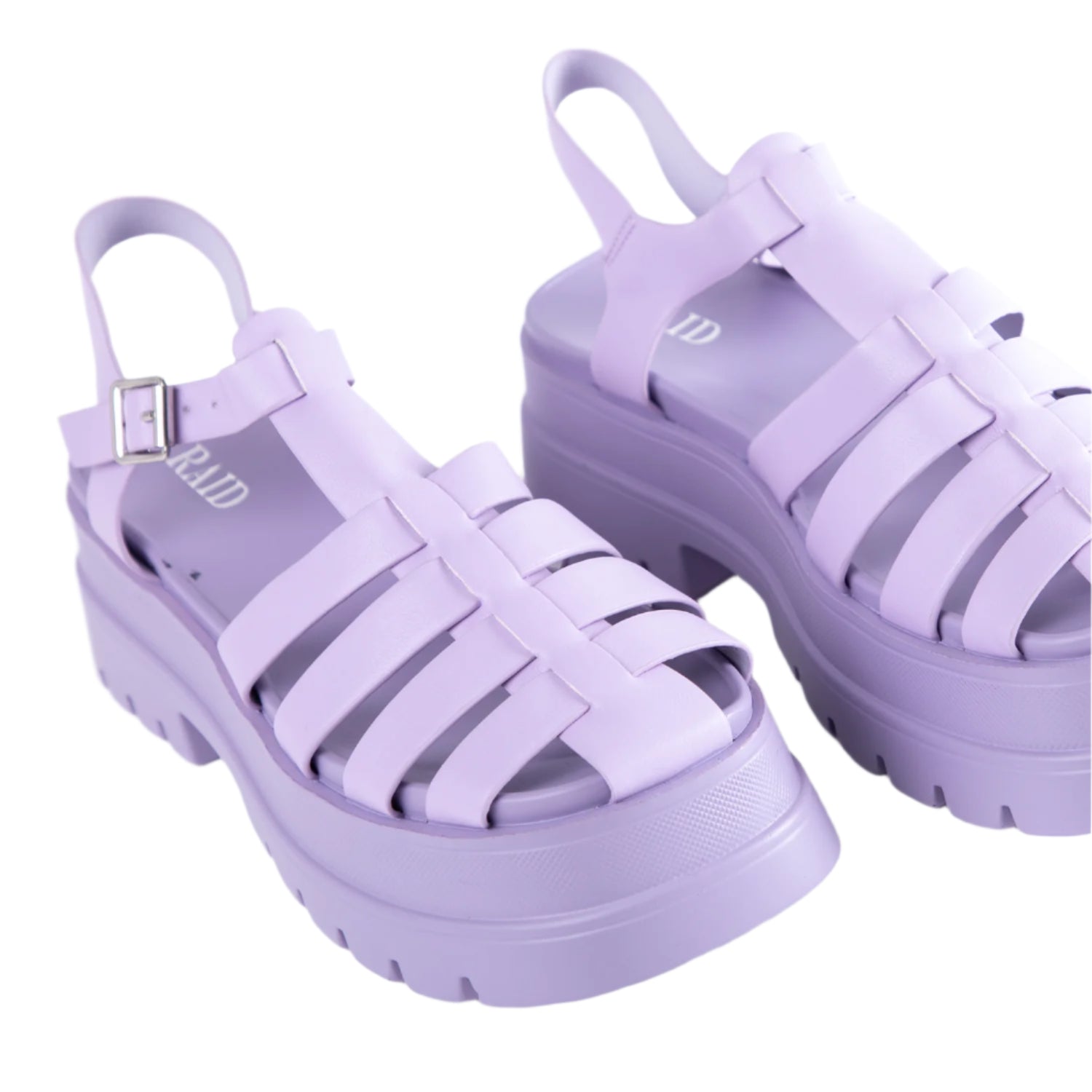 RAID Alaiya Fisherman Chunky Sandal in Lilac