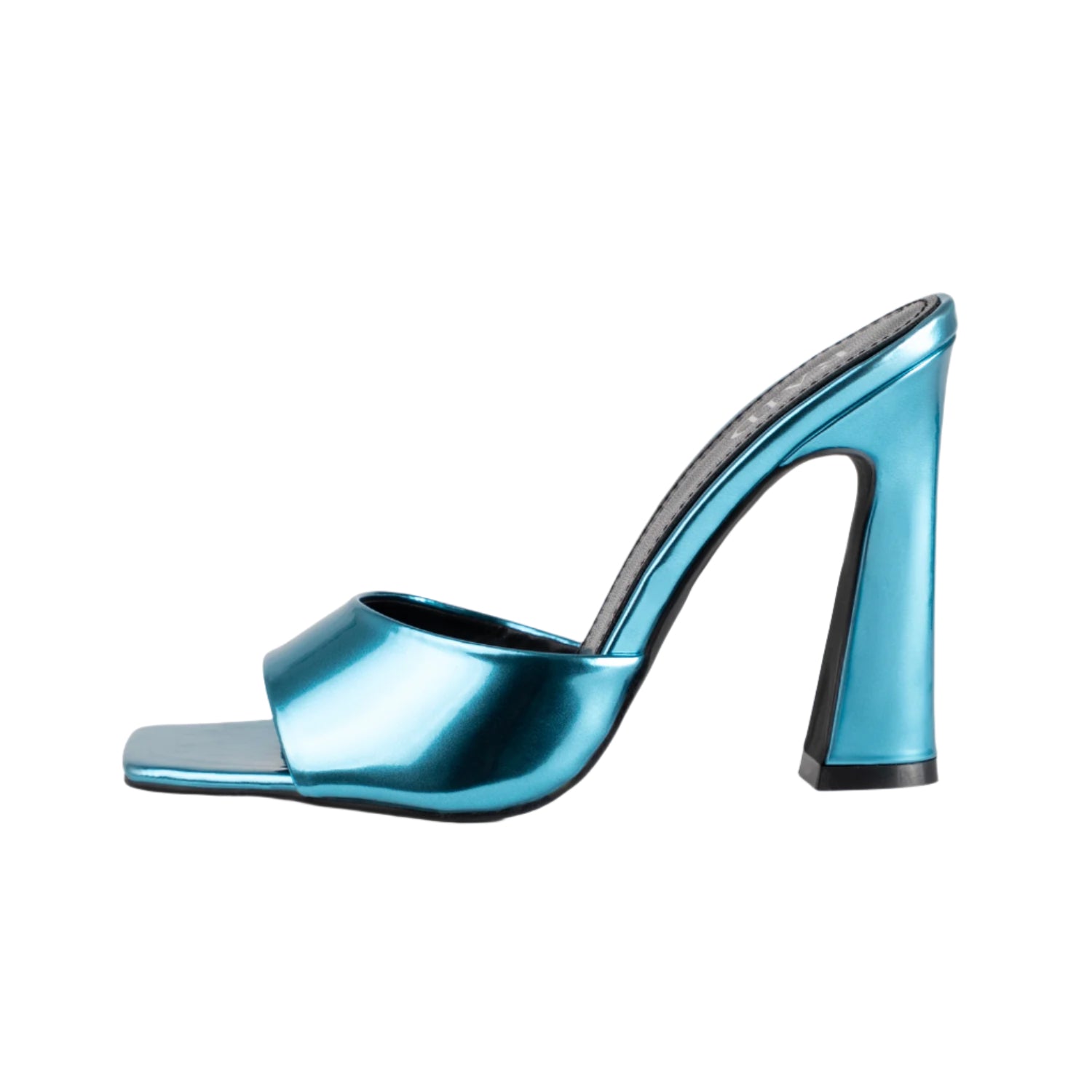 RAID Alenna Heeled Mules in Blue