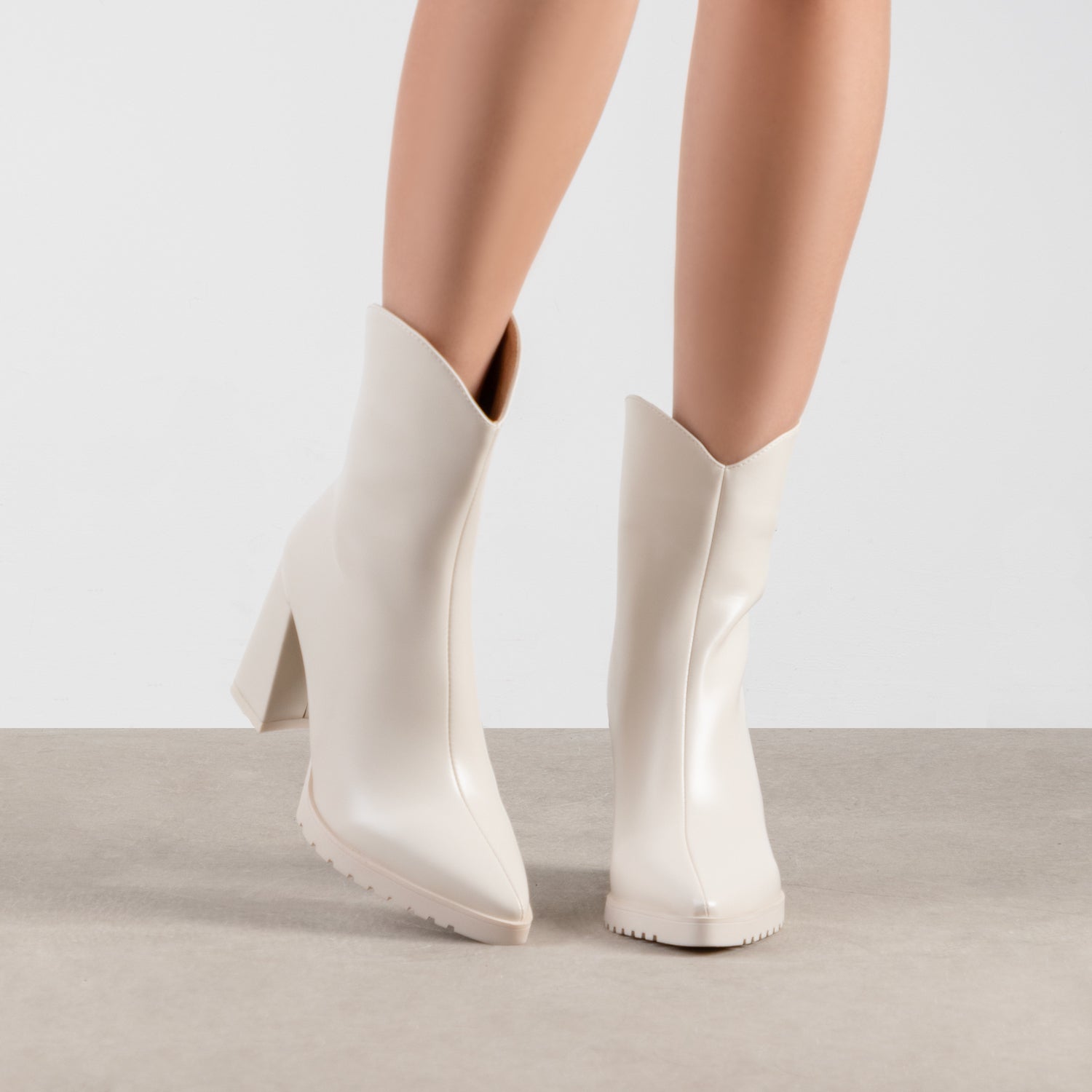 RAID Alizaa Block Heeled Ankle Boots