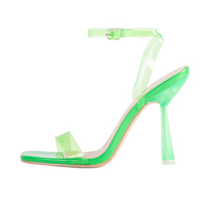 RAID BEBO Arabella Perspex Sandal in Green