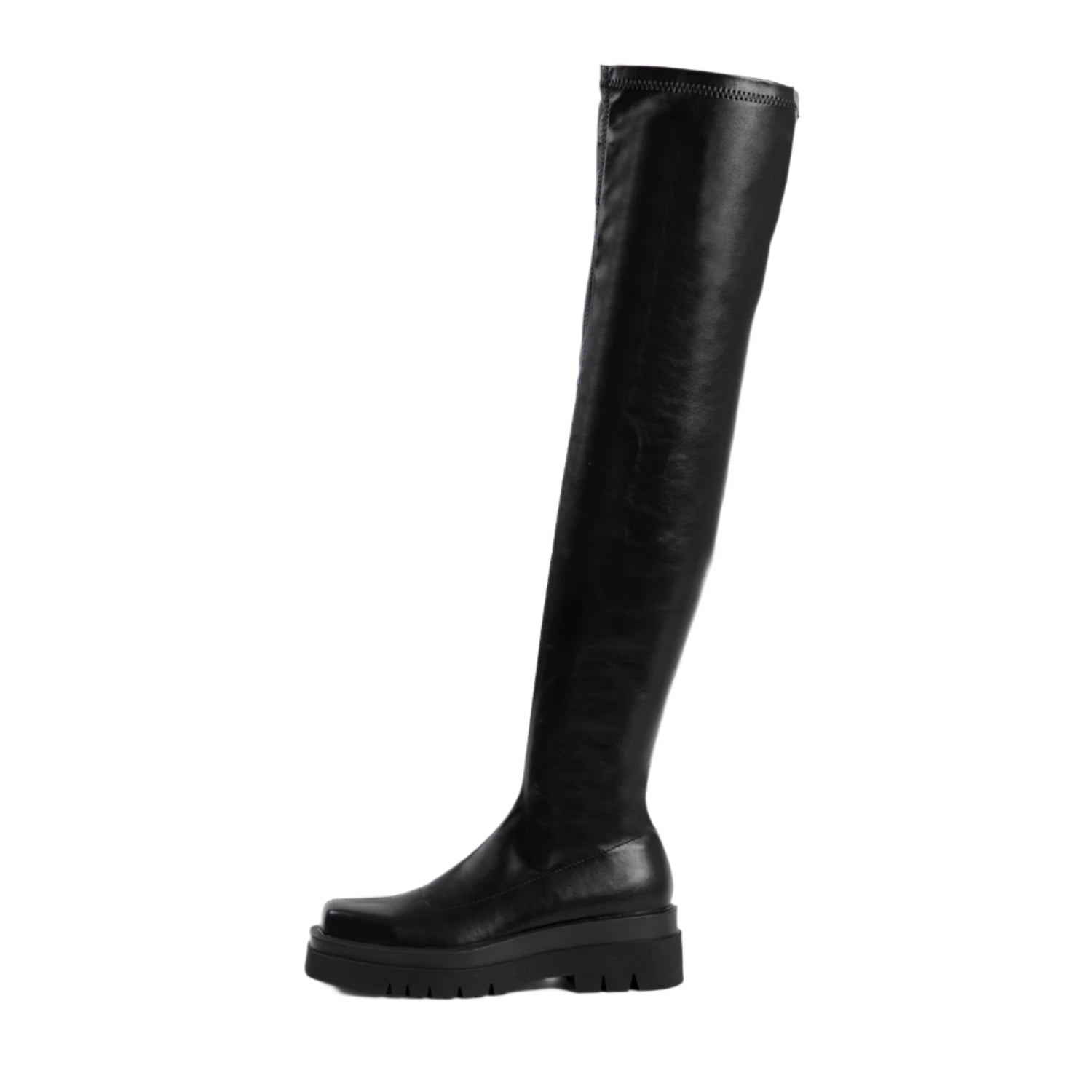 RAID Fabrizio Over the Knee Boot in Black