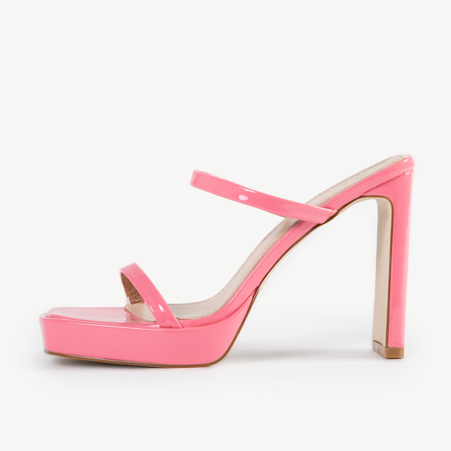 RAID Genica Heeled Mule in Pink