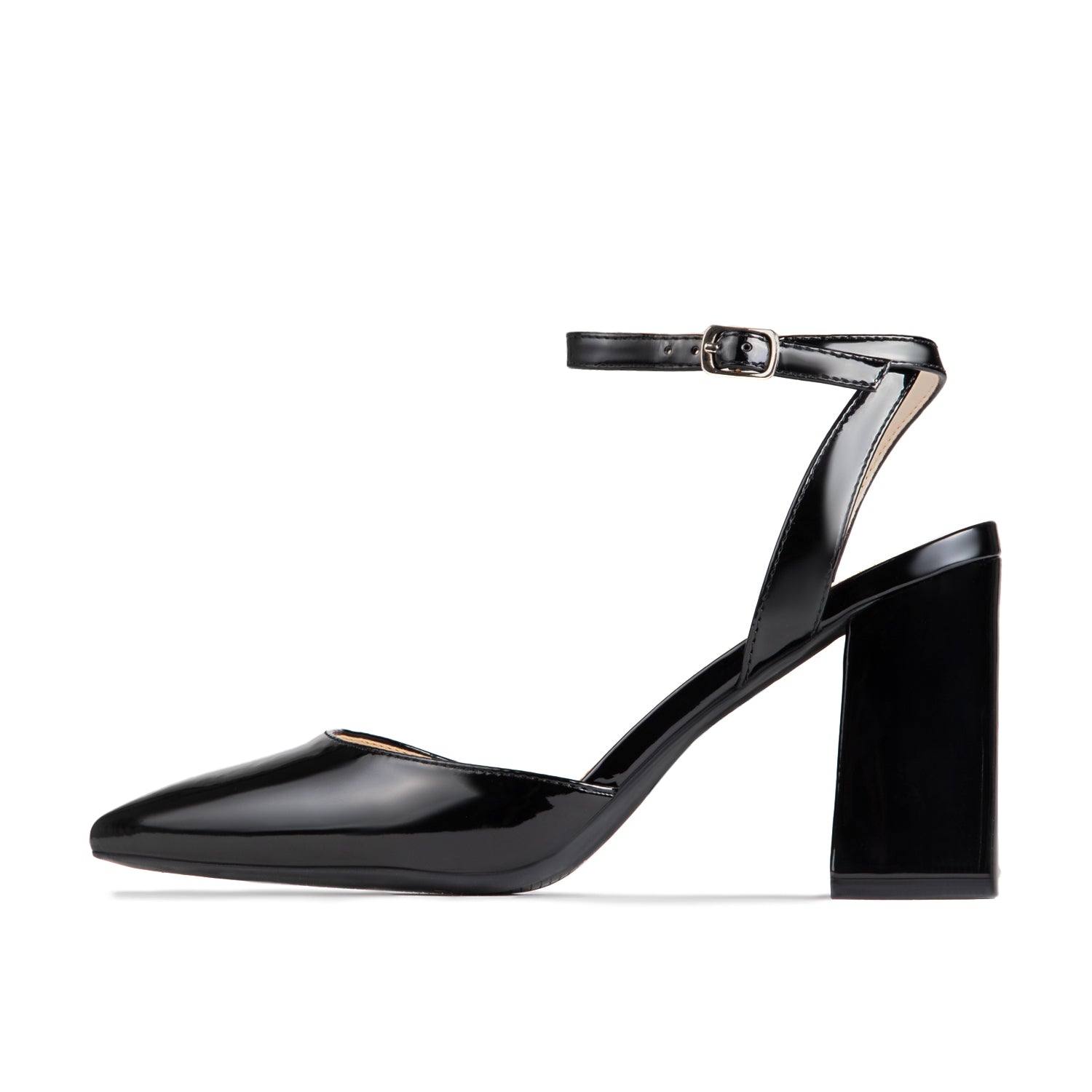 RAID Neima Block Heel Pumps in Black