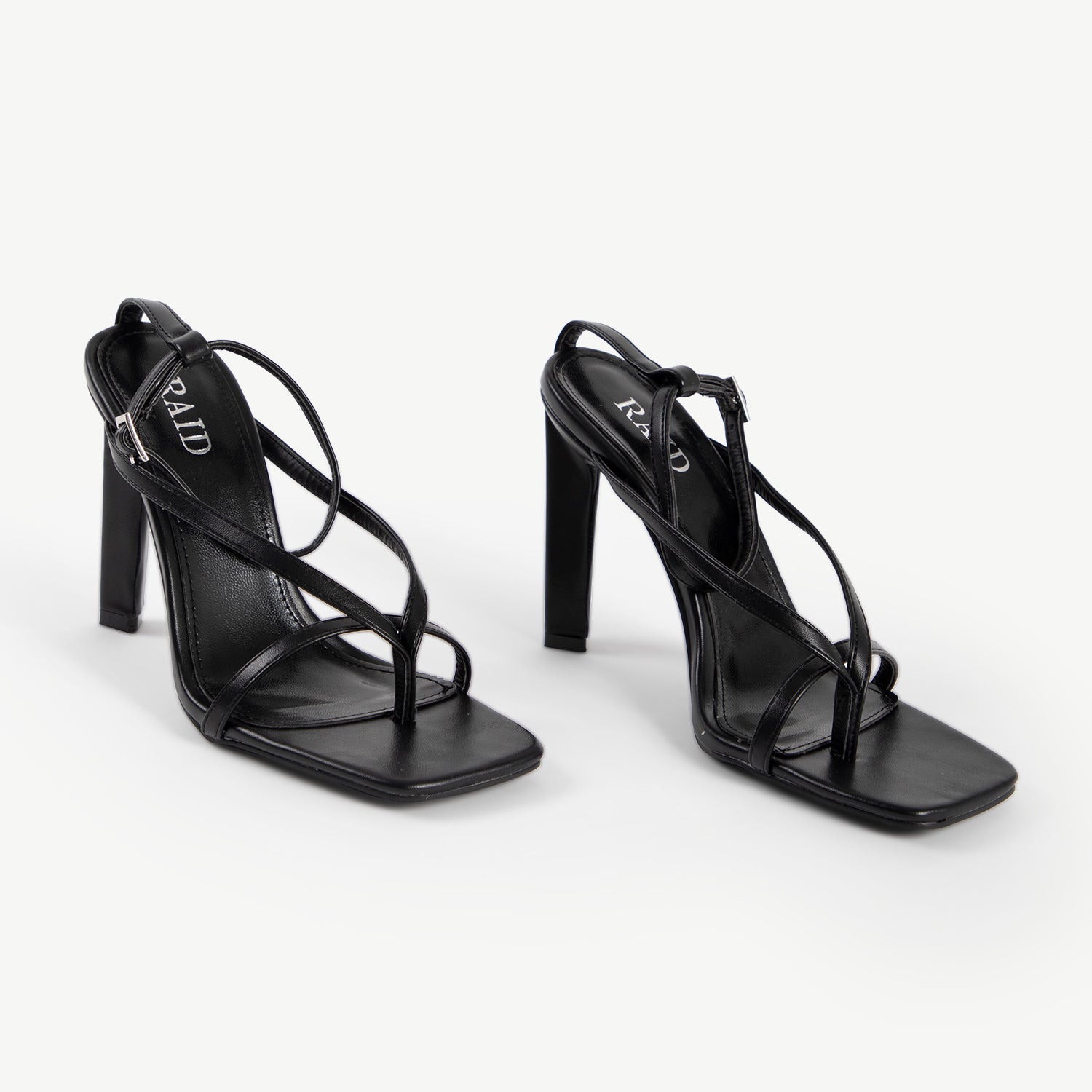 RAID Sabelle Strappy Heel in Black