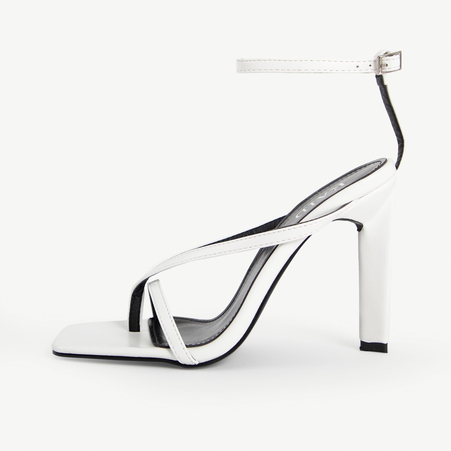 RAID Sabelle Strappy Heel in White