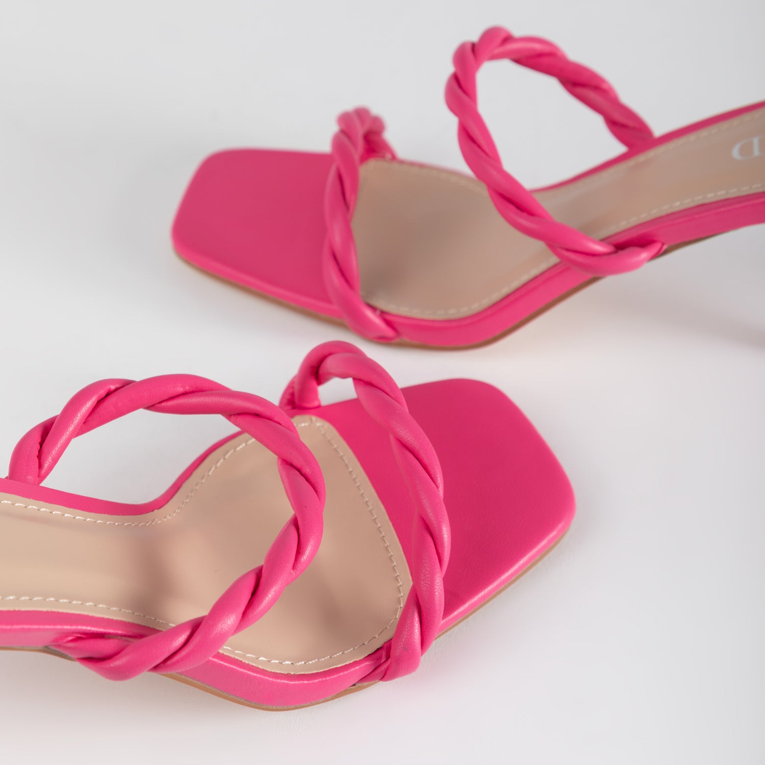 RAID Sameera Heeled Mule in Pink