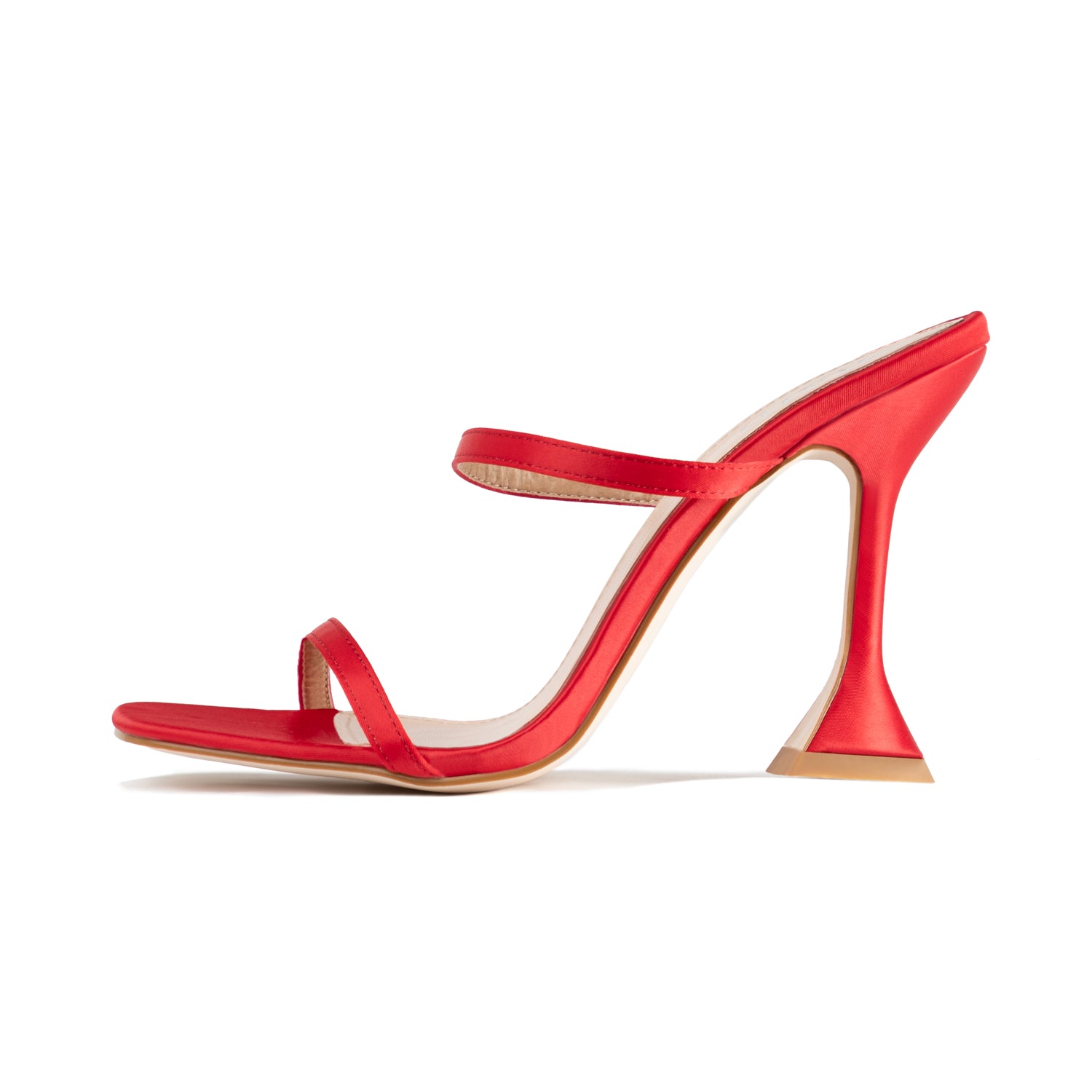 RAID Treesa Heeled Mule in Red