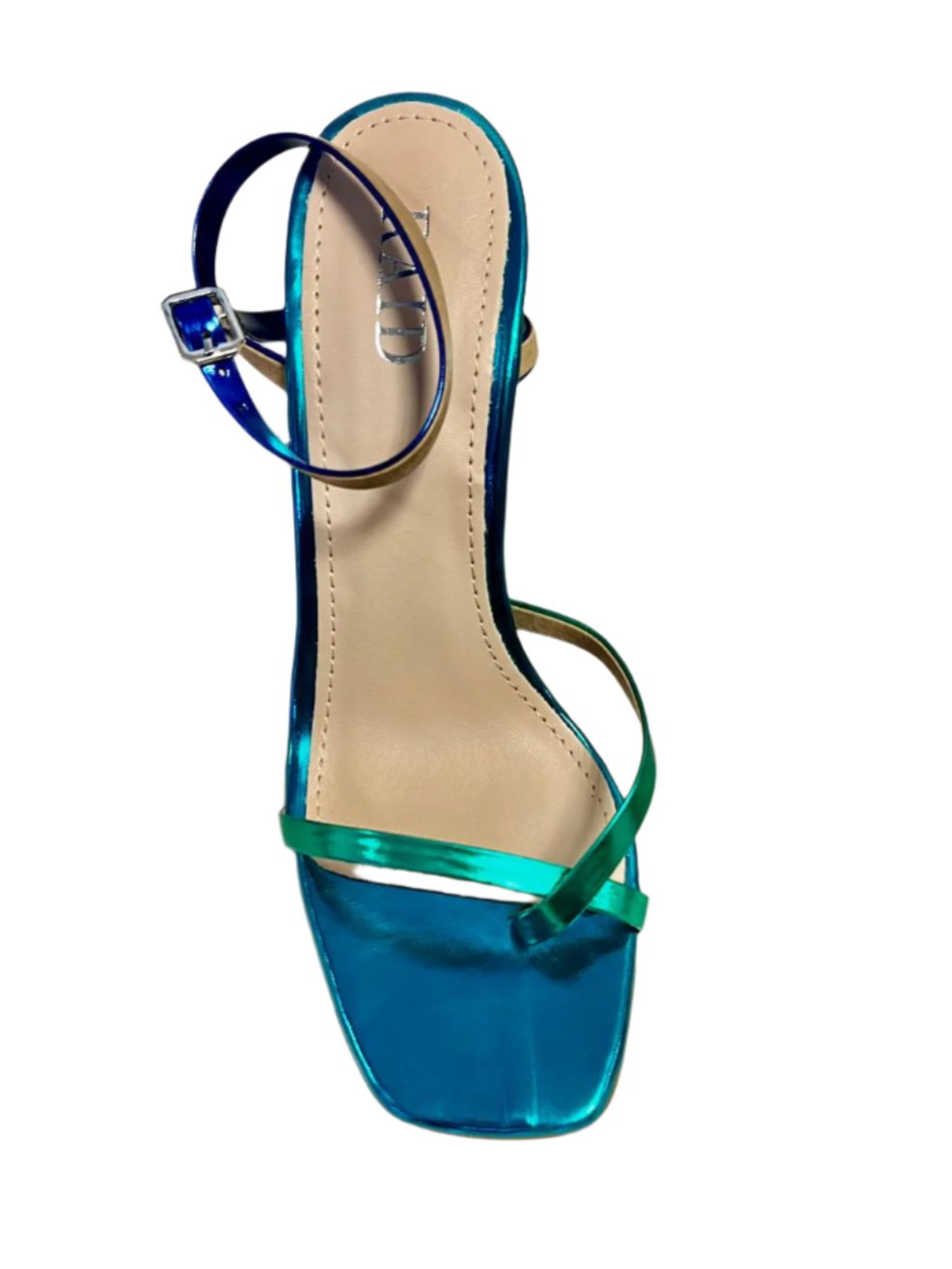 RAID Trevia Heeled Sandal in Blue Multi