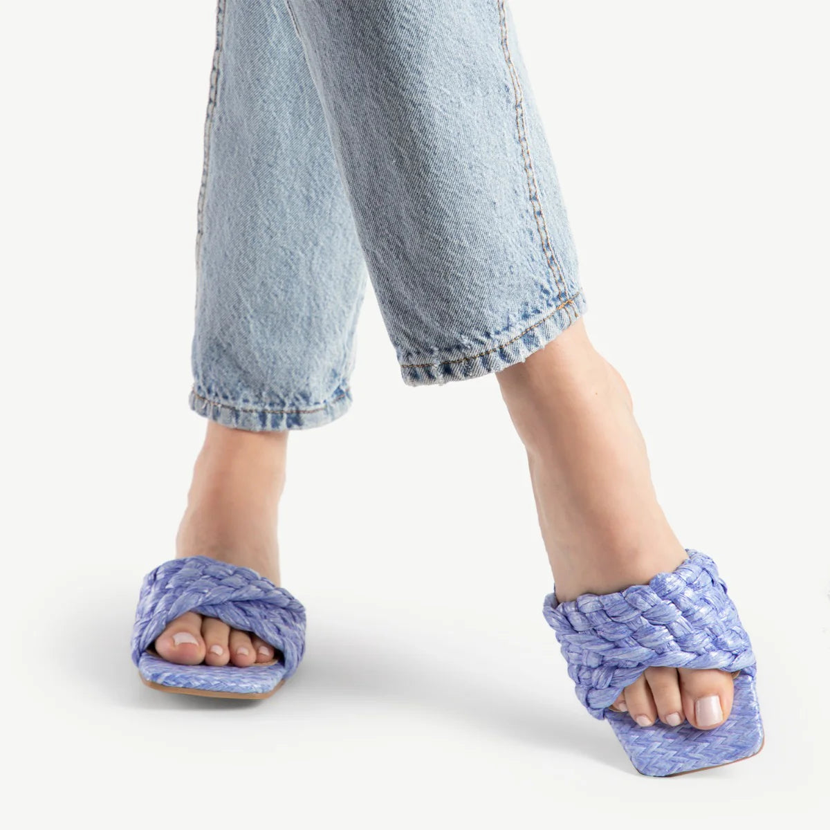 RAID Breezy Flat Mule in Purple