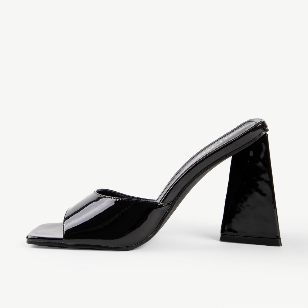 BEBO Kyrah Heeled Mule in Black