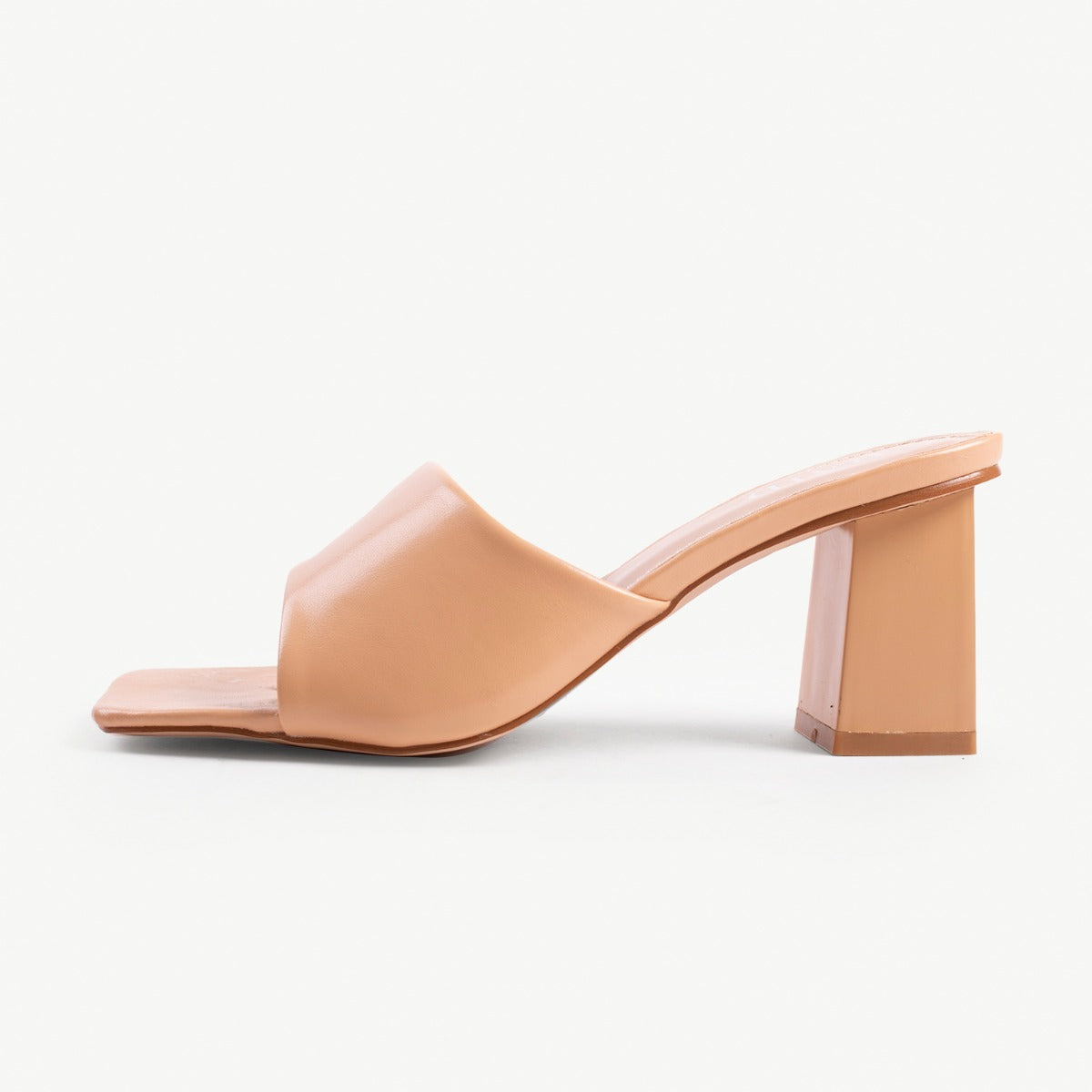 RAID Pia Heeled Mule in Nude