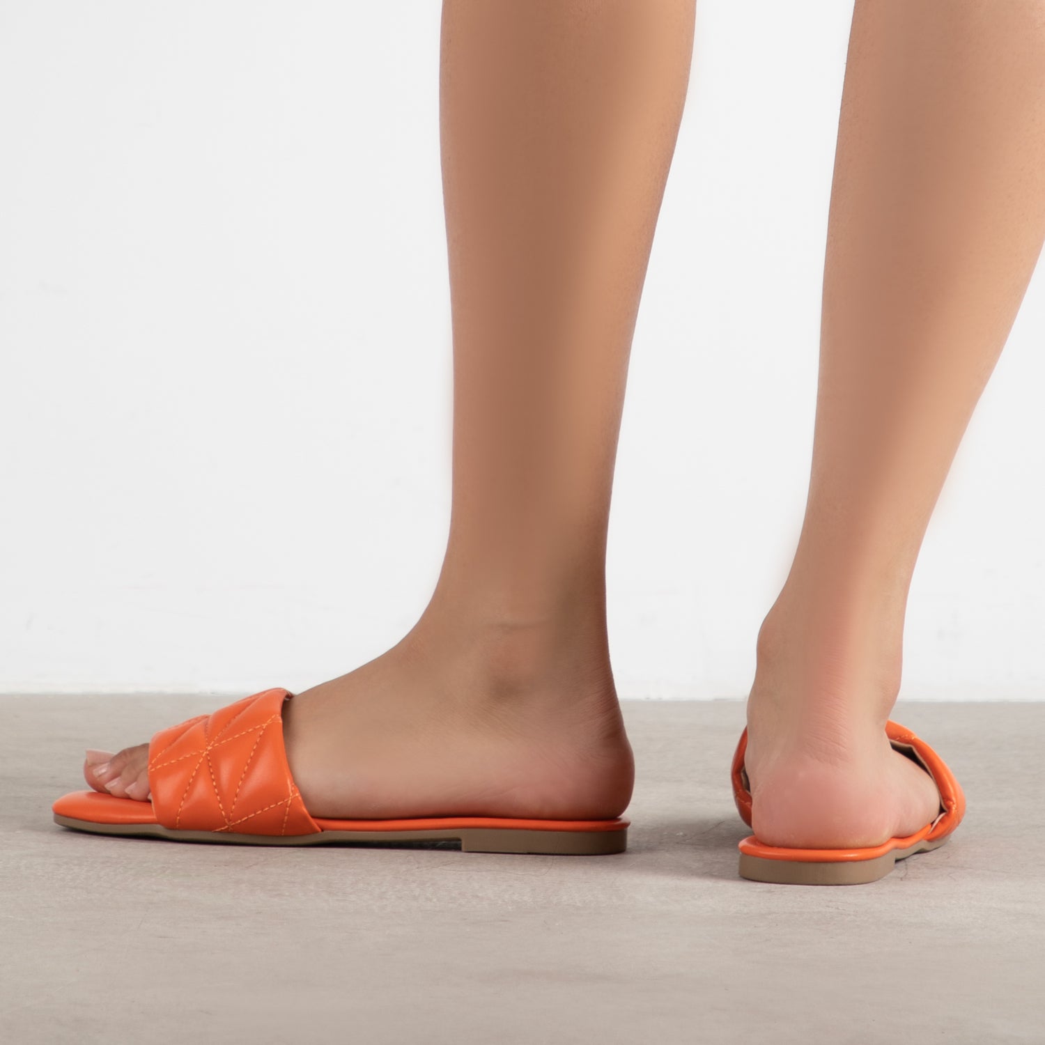 RAID Aerilyn Flat Mule in Orange