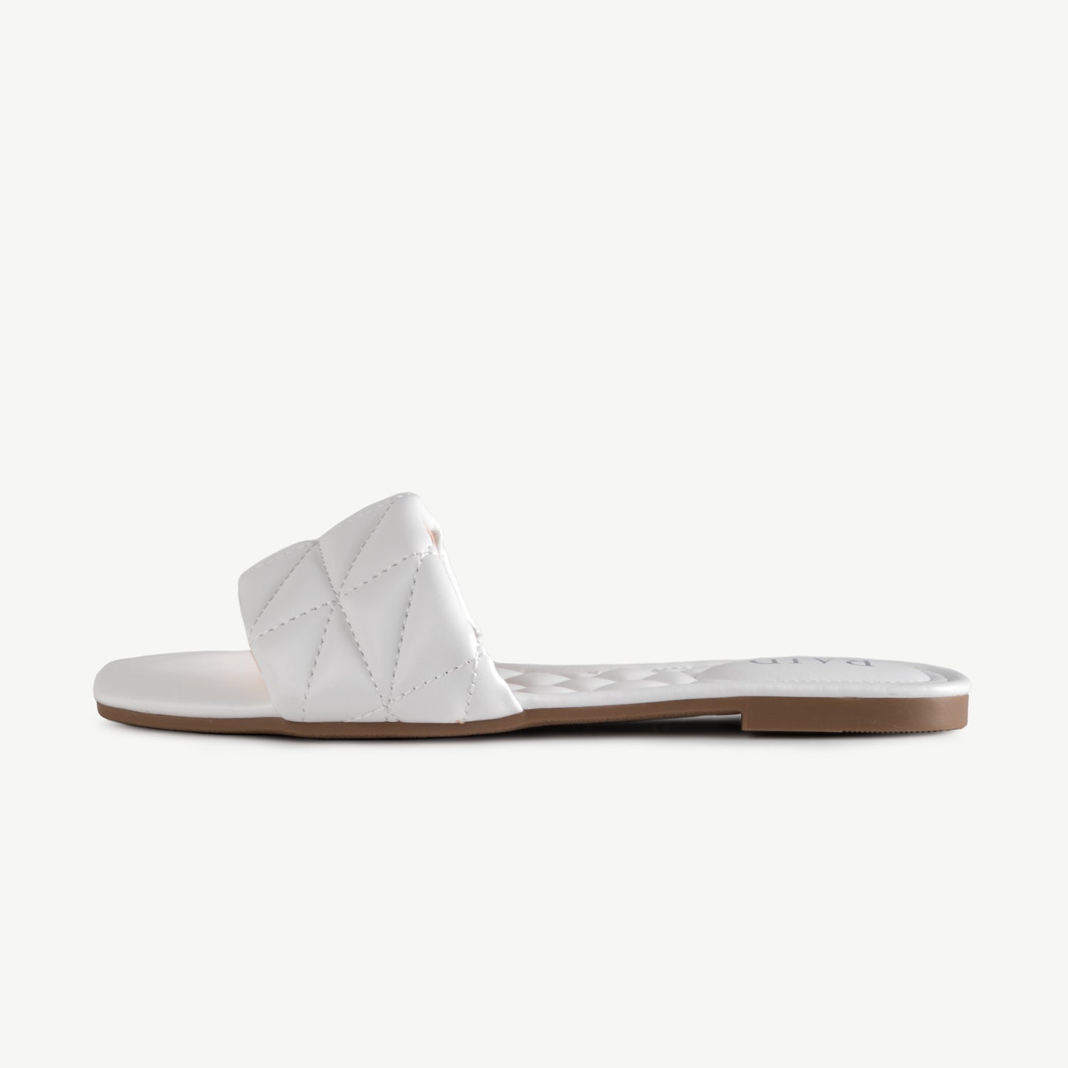 RAID Aerilyn Flat Mule in White