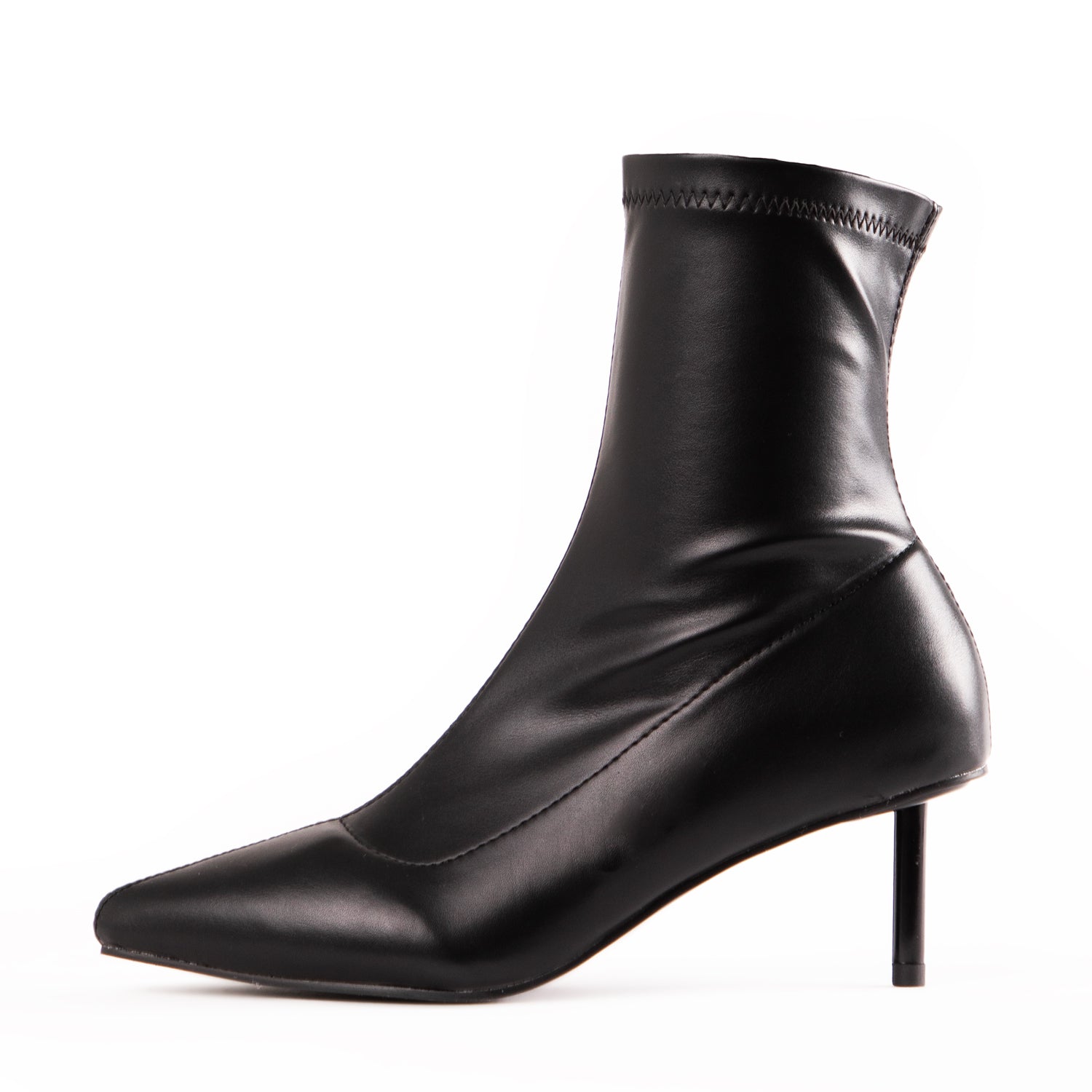 RAID Aletah Stiletto Ankle Boot in Black