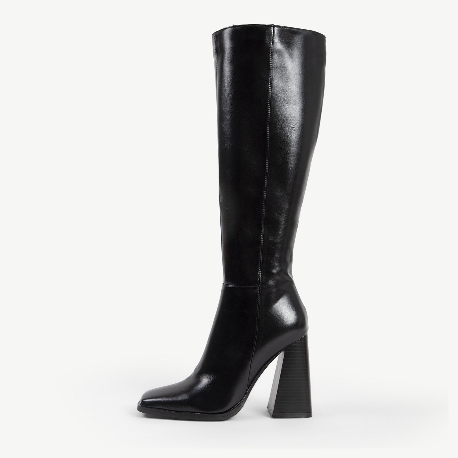 RAID Analeah Block Heeled Boot in Black