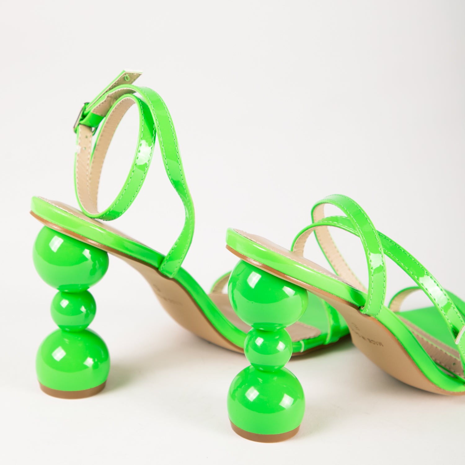 RAID Ashby Heeled Sandal in Green