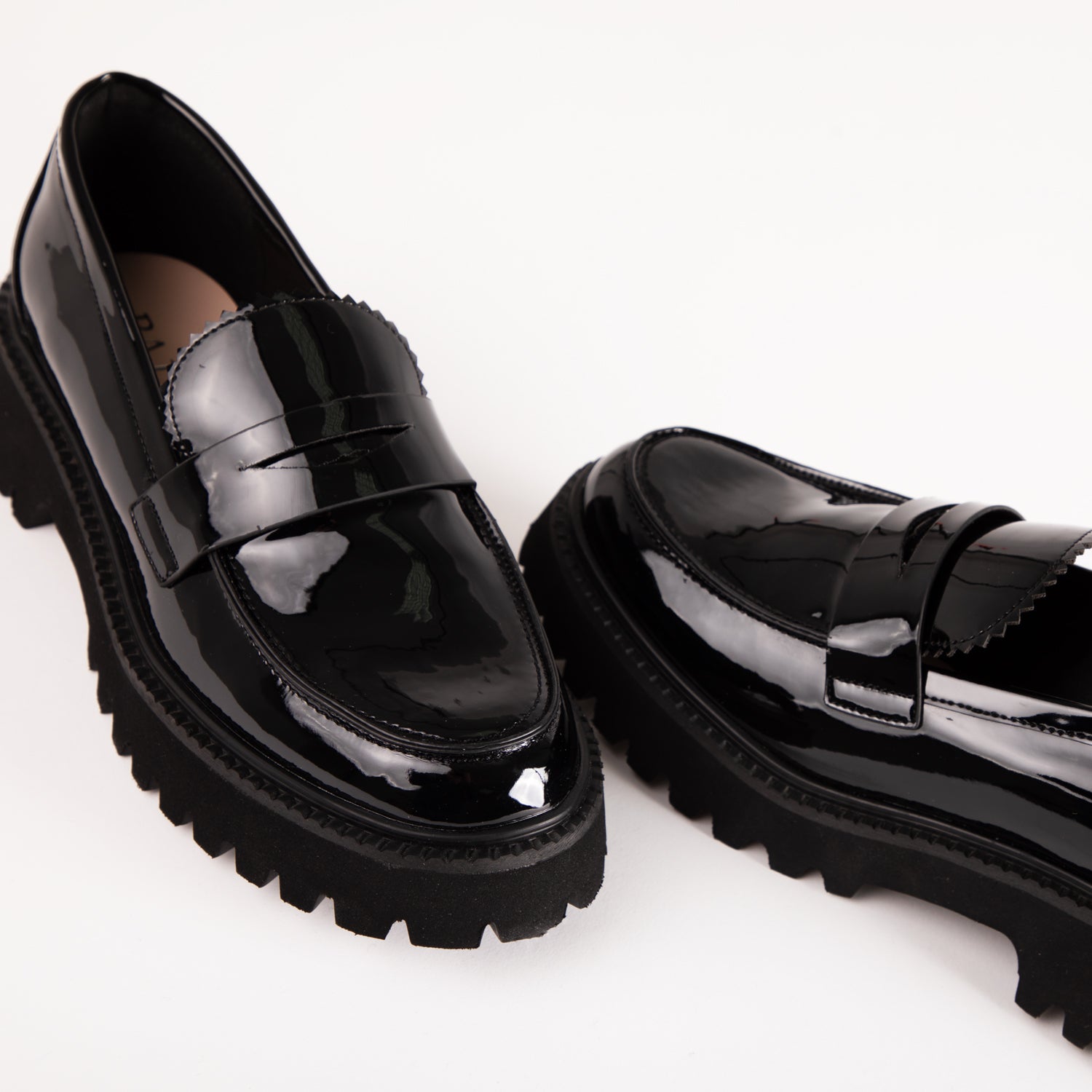 RAID Astra Loafer in Black Patent