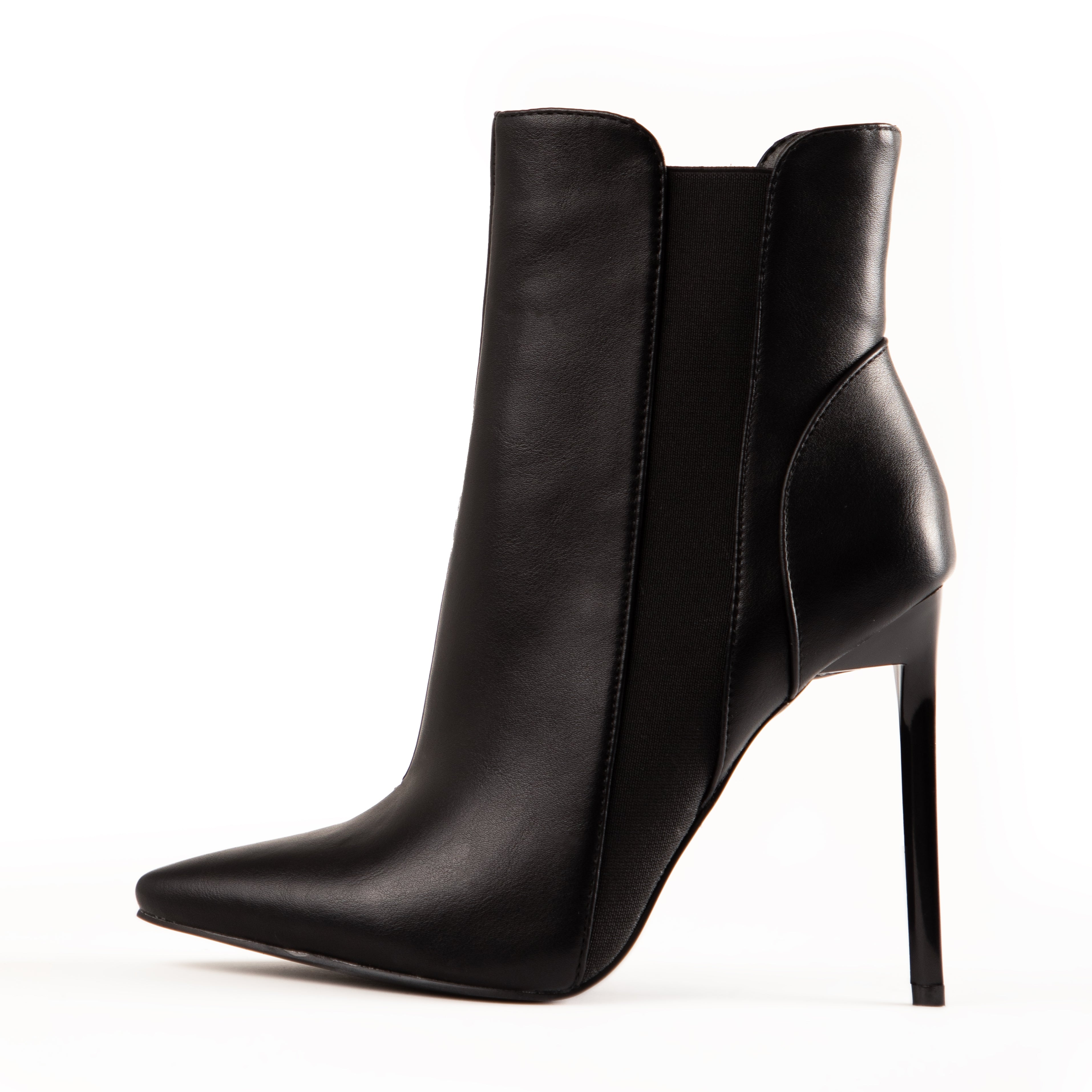 RAID Axelle Stiletto Ankle Boot in Black