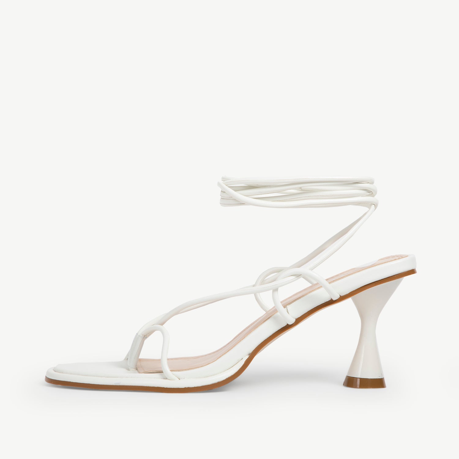 RAID Aydin Lace up Heel in White