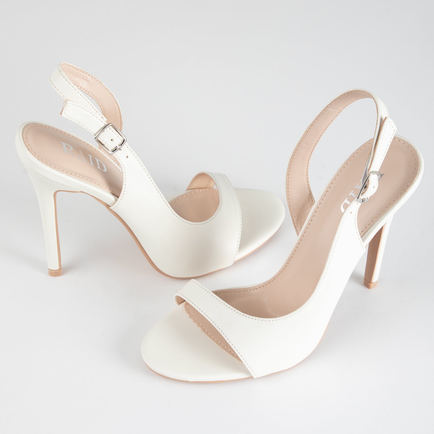 RAID Brisa Heel in White