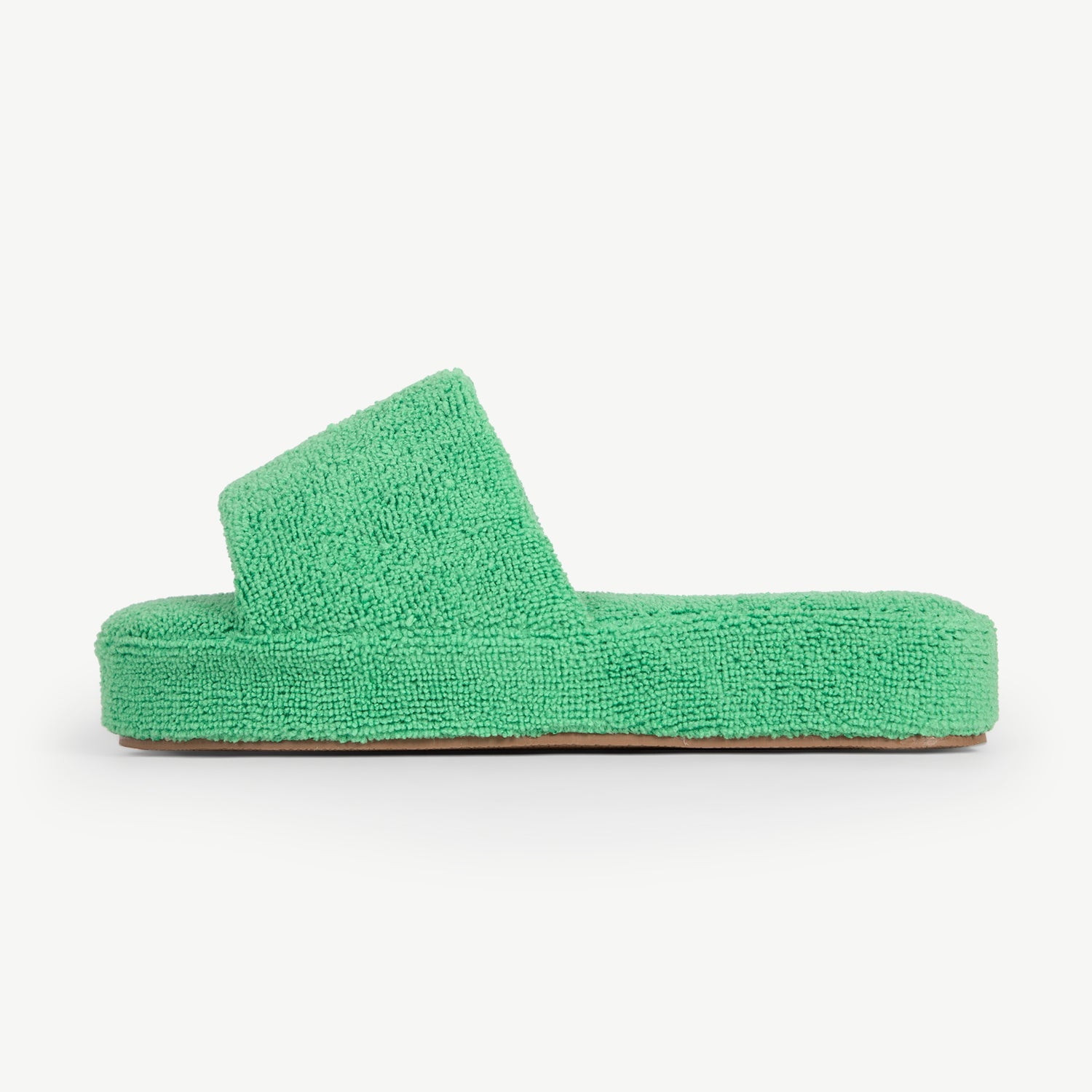 RAID Colin Chunky Slider Slipper in Green