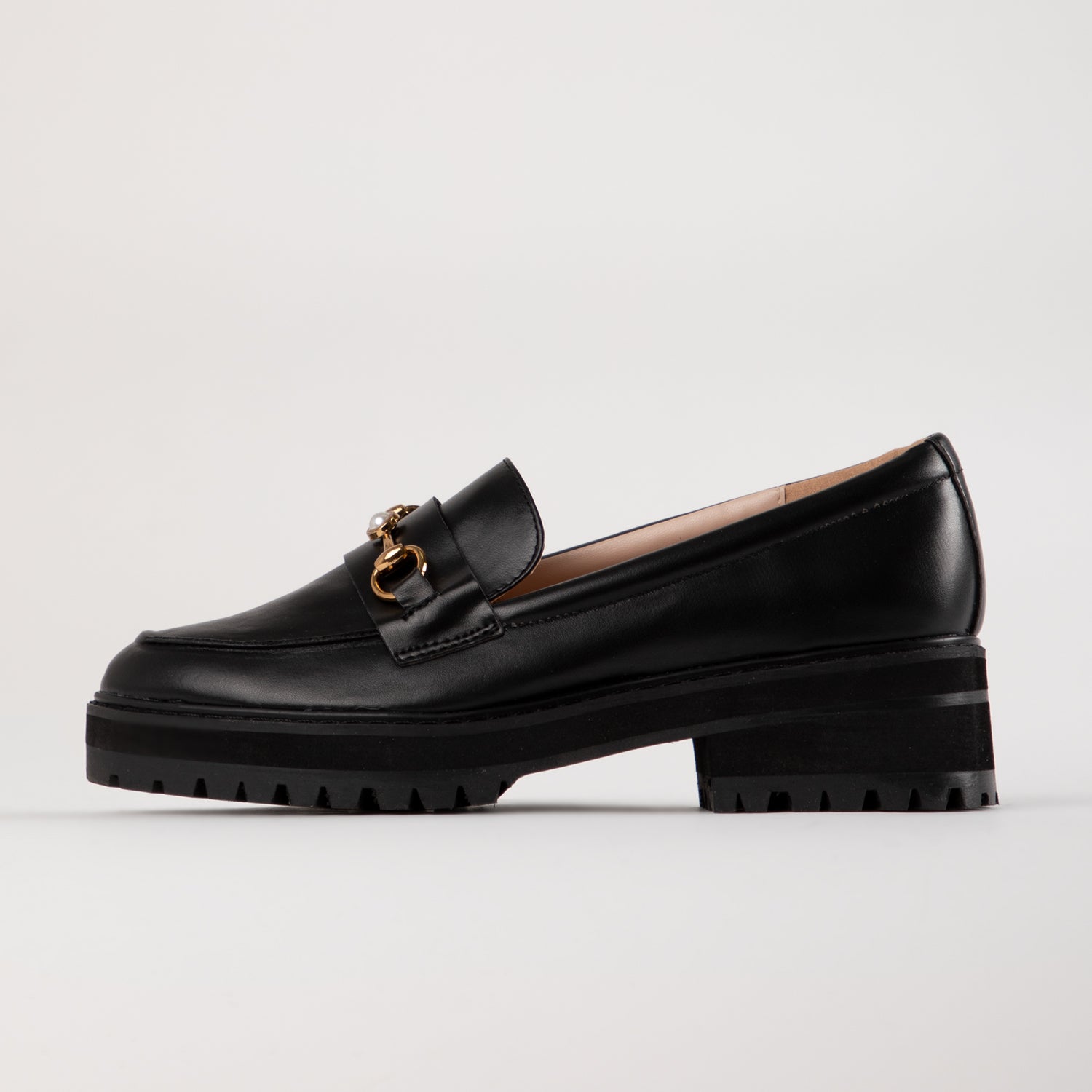 RAID Emma Chunky Loafer In Black