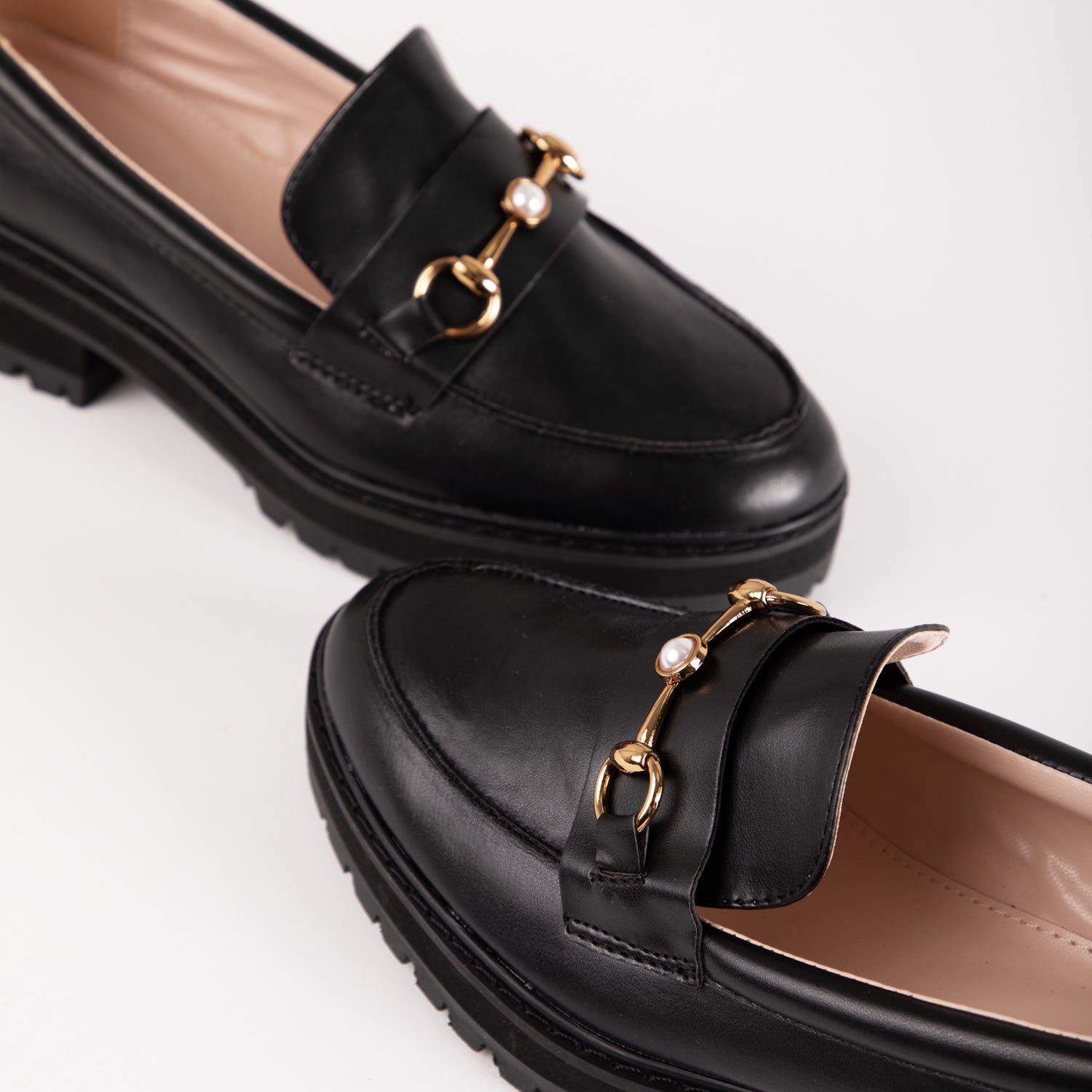 RAID Emma Chunky Loafer In Black