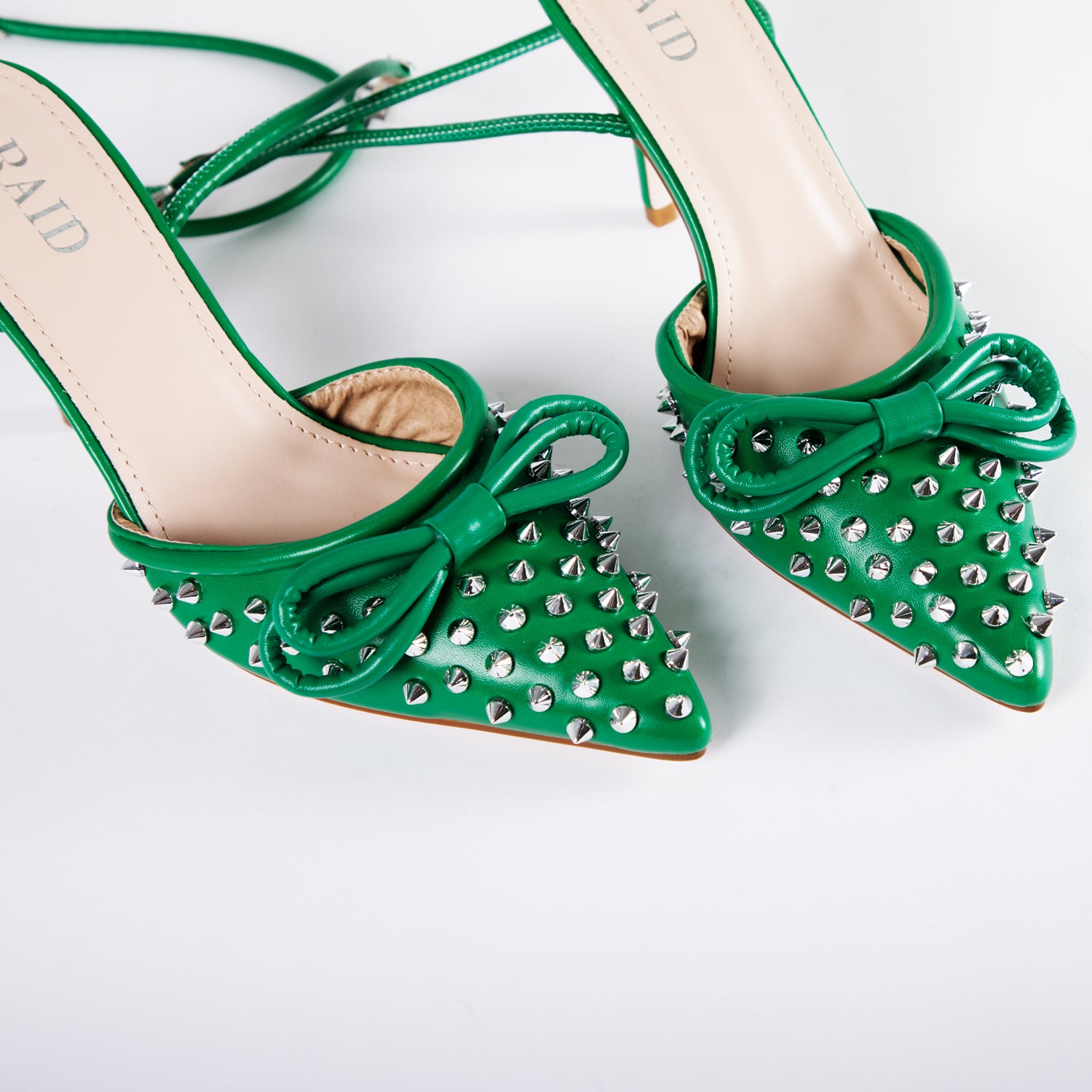 RAID Fawzia Heeled Pump in Green