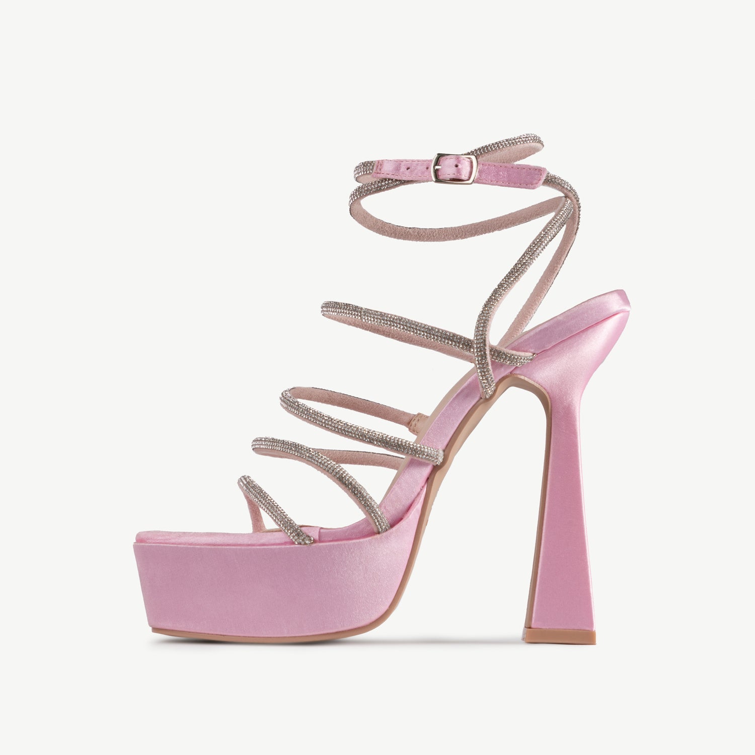 RAID Fiora Platform Heel in Pink