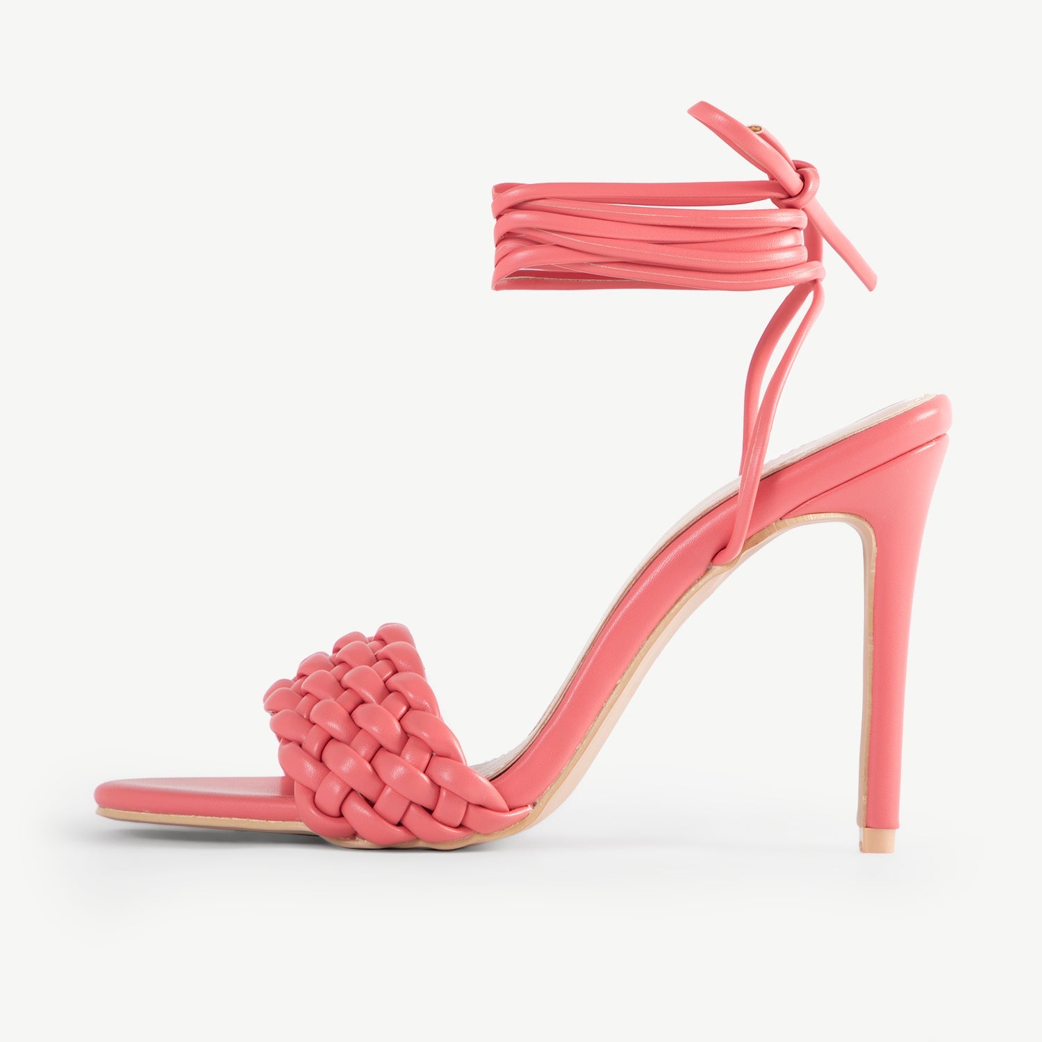 RAID Garry Strappy Heeled Sandal In Pink