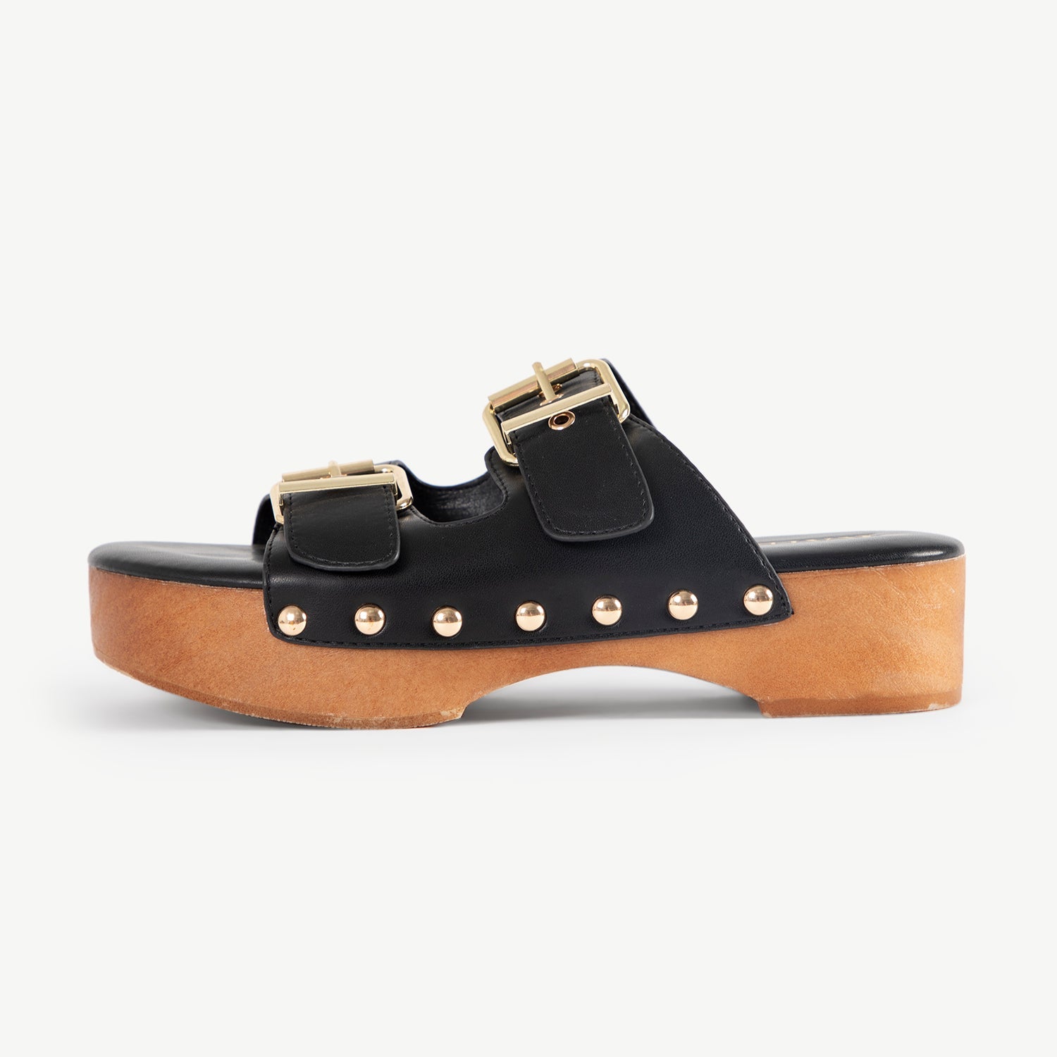 RAID Hellena Buckled Sandal in Black