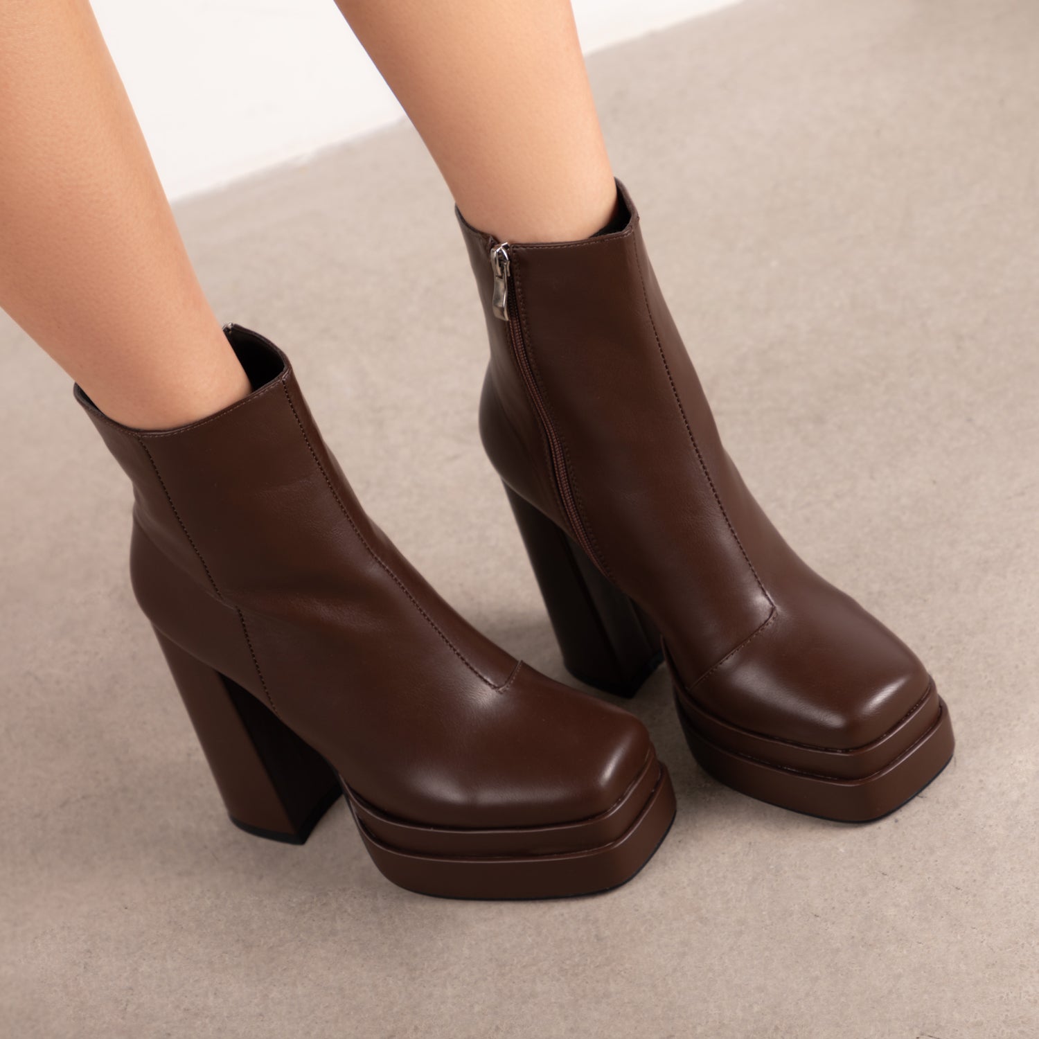 RAID Jadine Platform Boot in Brown