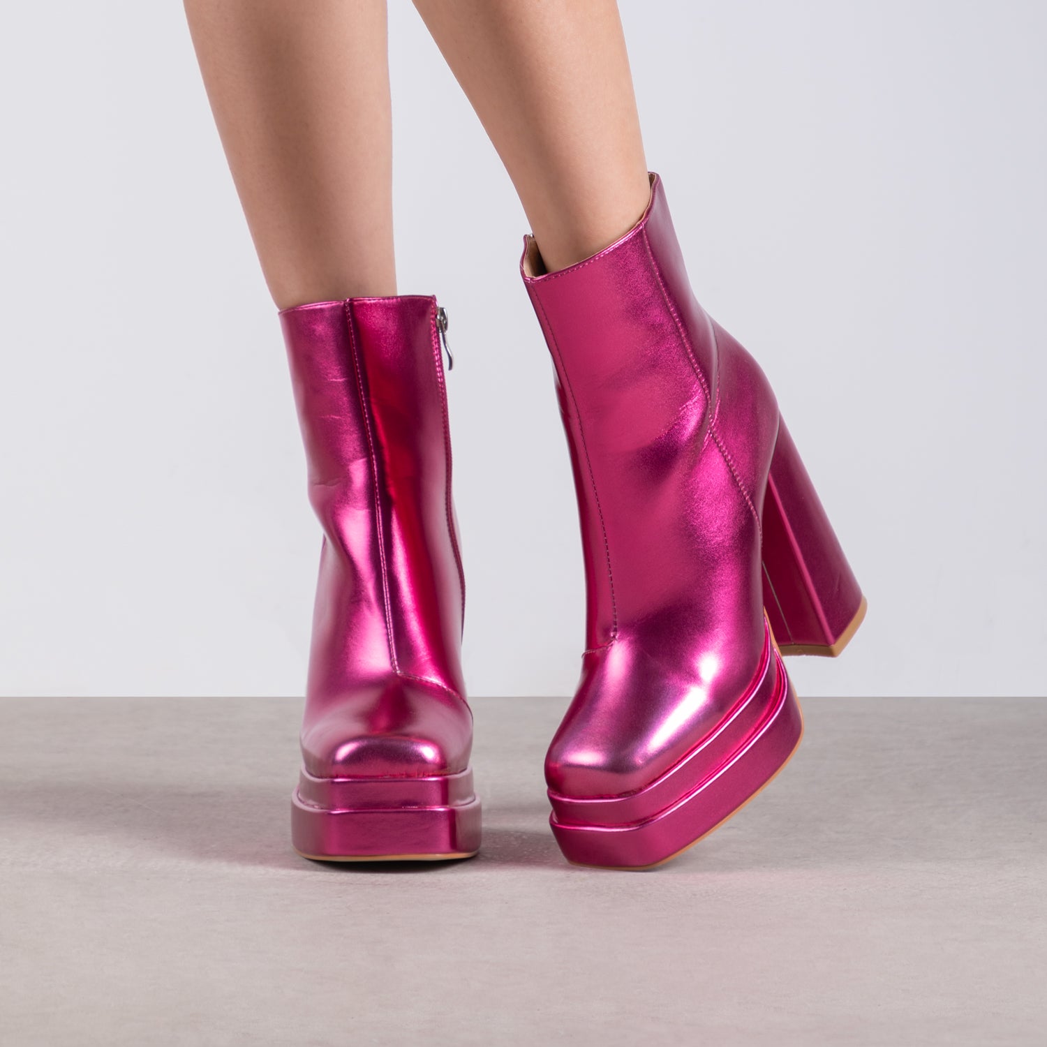 RAID Jadine Ankle Boot in Pink