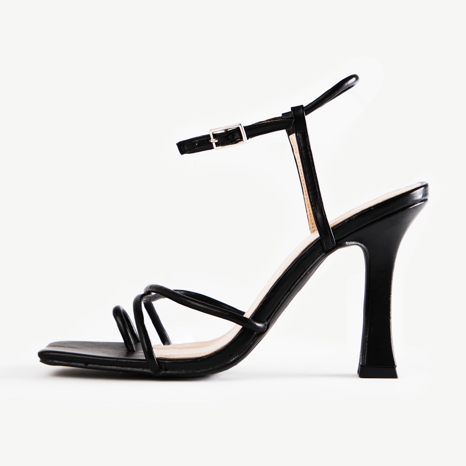 RAID Jennie Strappy Heel in Black