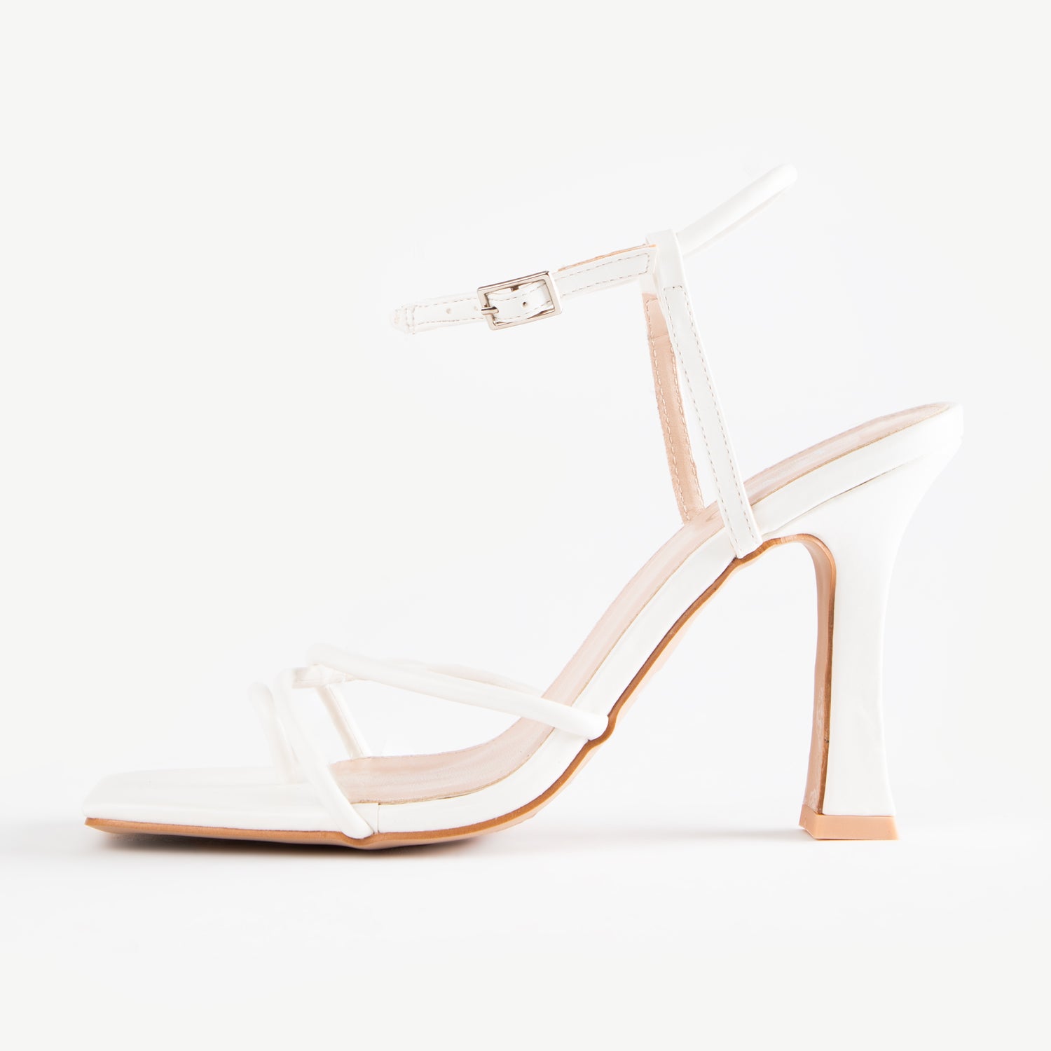 RAID Jennie Strappy Heel in White