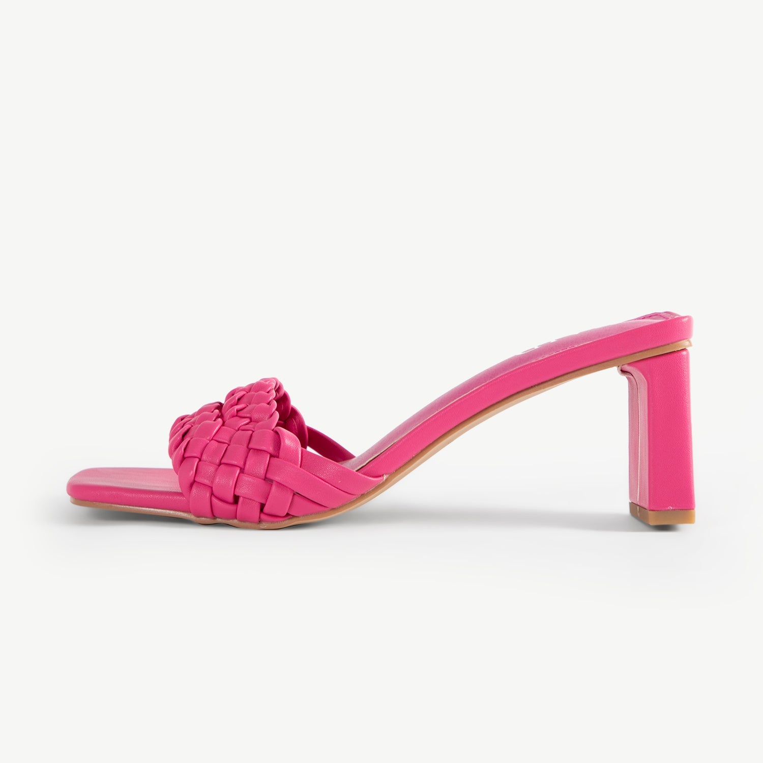 RAID Krivah Heeled Mules in Pink