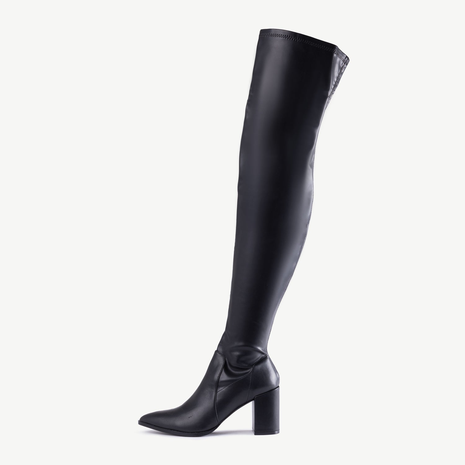 RAID Leonorr Over The Knee Boot in Black