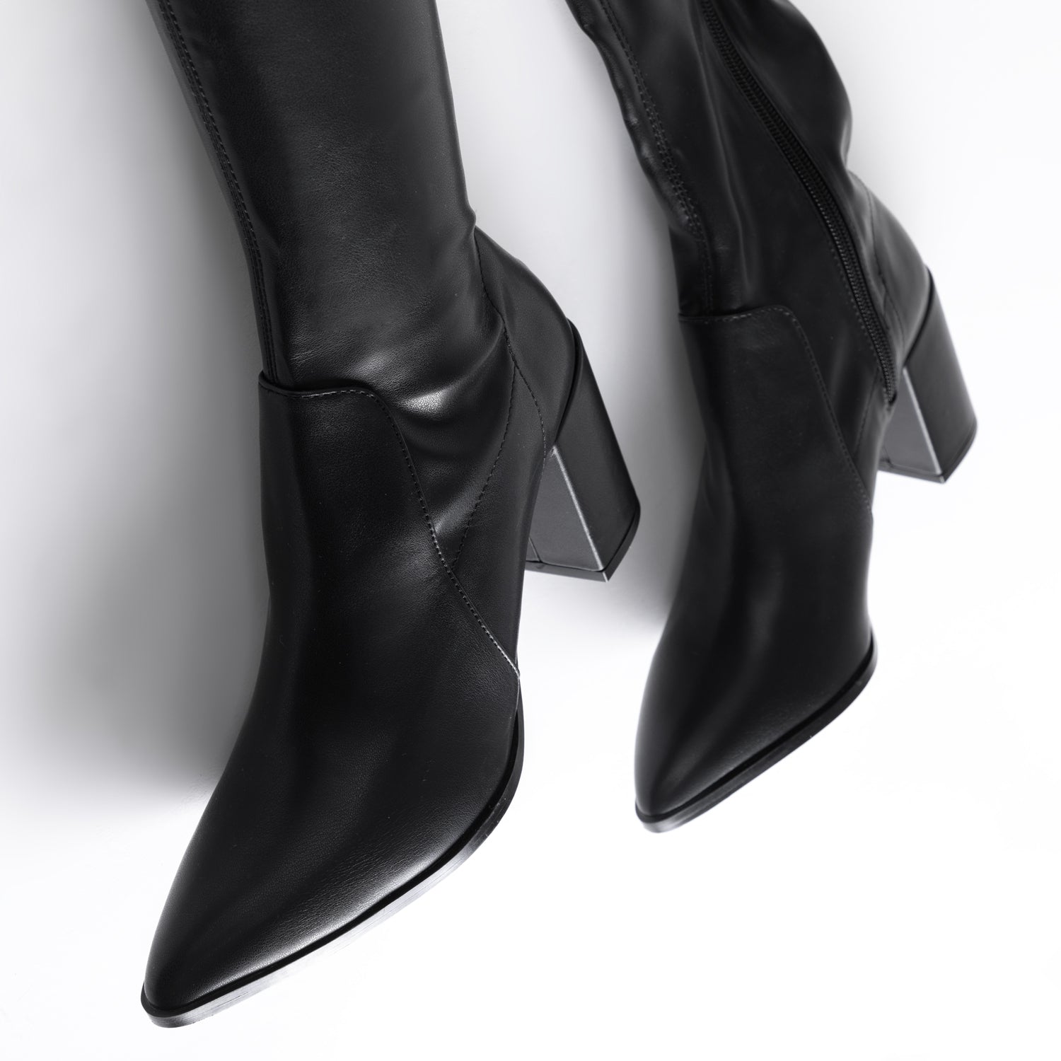 RAID Leonorr Over The Knee Boot in Black