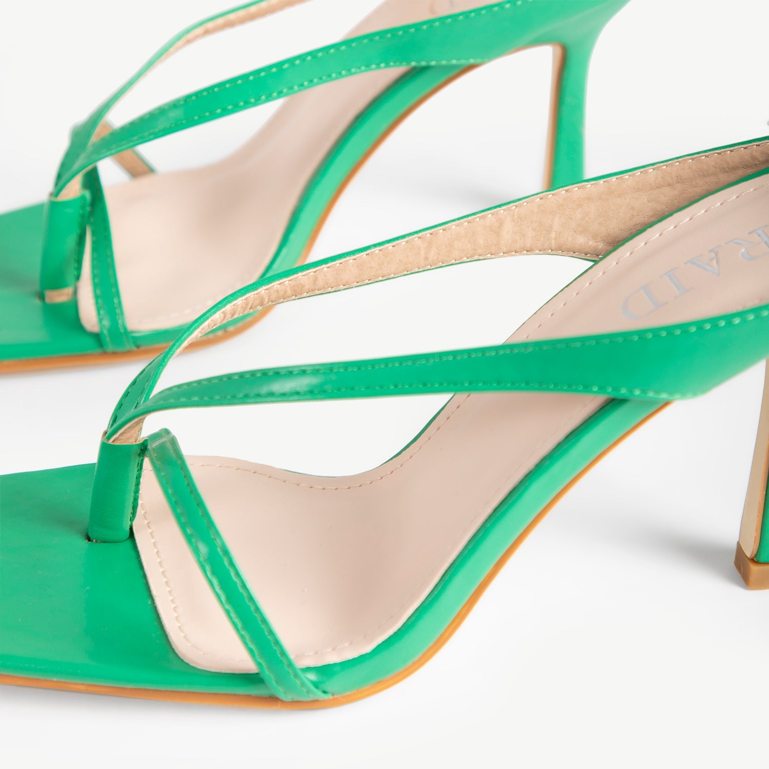 RAID Meeka Heeled Sandal In Green