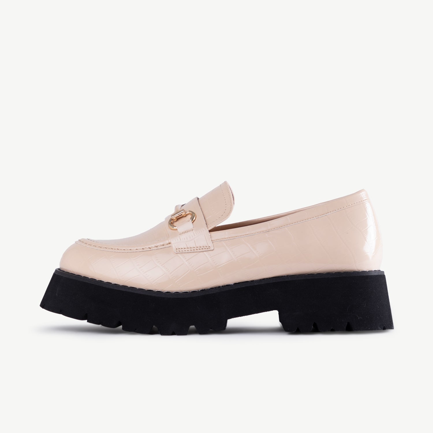 Chunky flat hot sale shoes