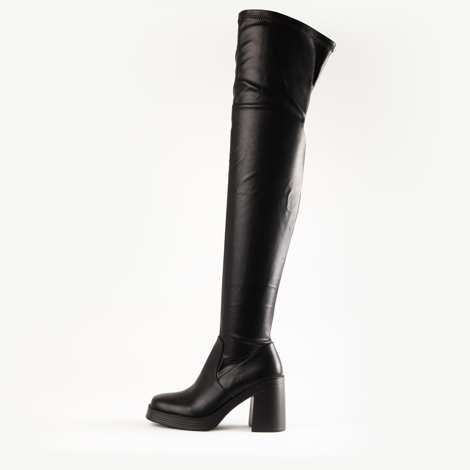 RAID Noelle Over The Knee Boot In Black