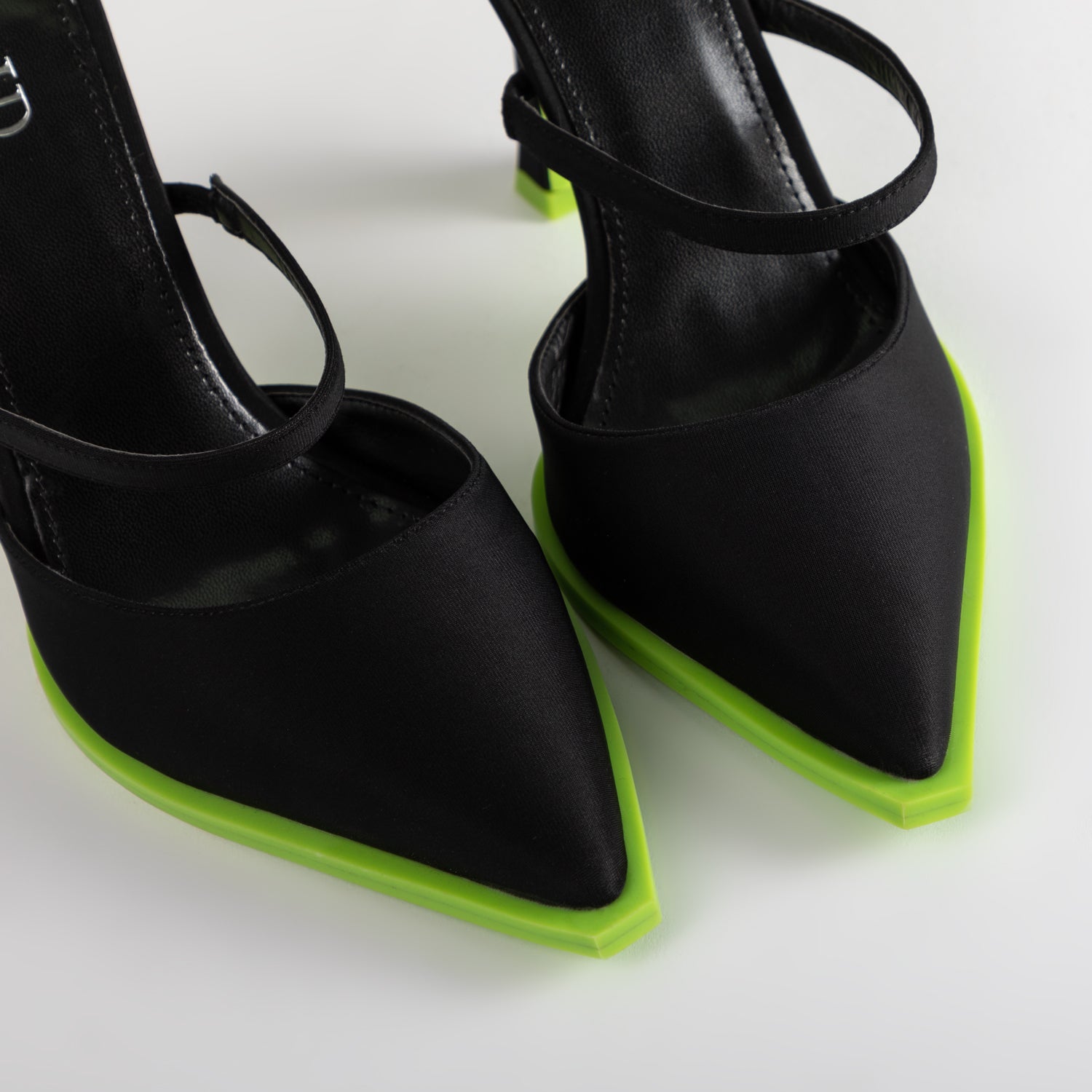 RAID Olympia Heeled Mule in Green