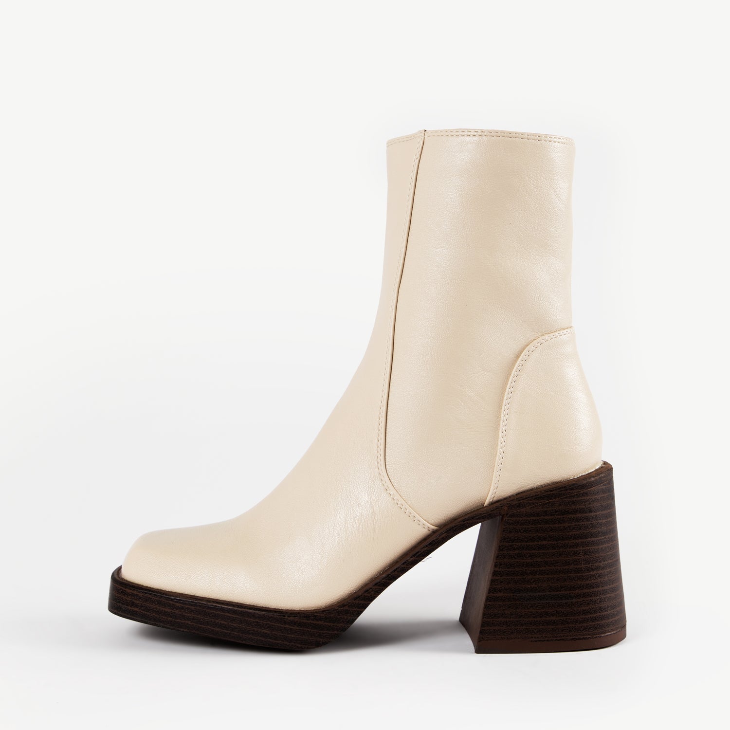 RAID Oriana Ankle Boot in Cream