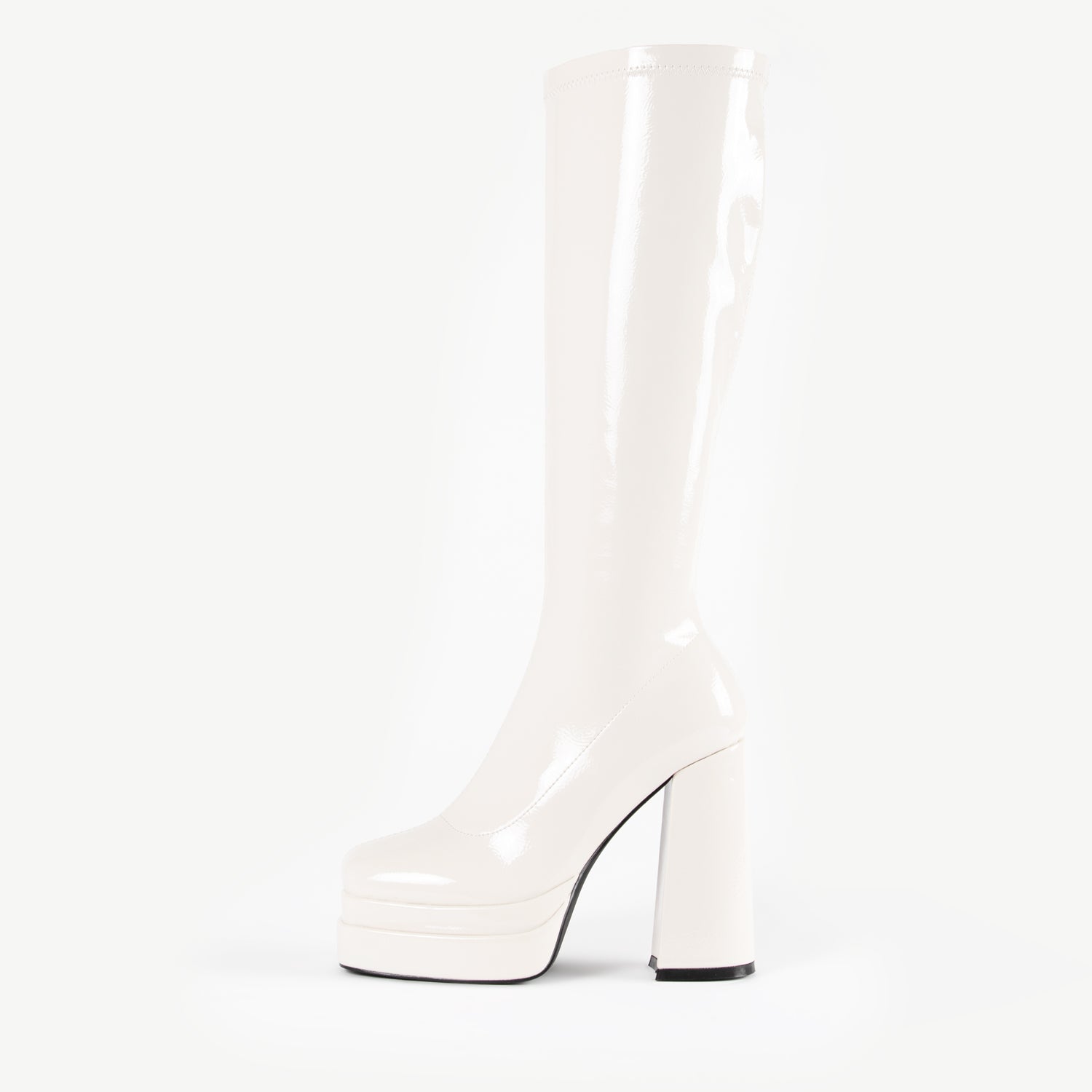 RAID Oriel Long Boot In White