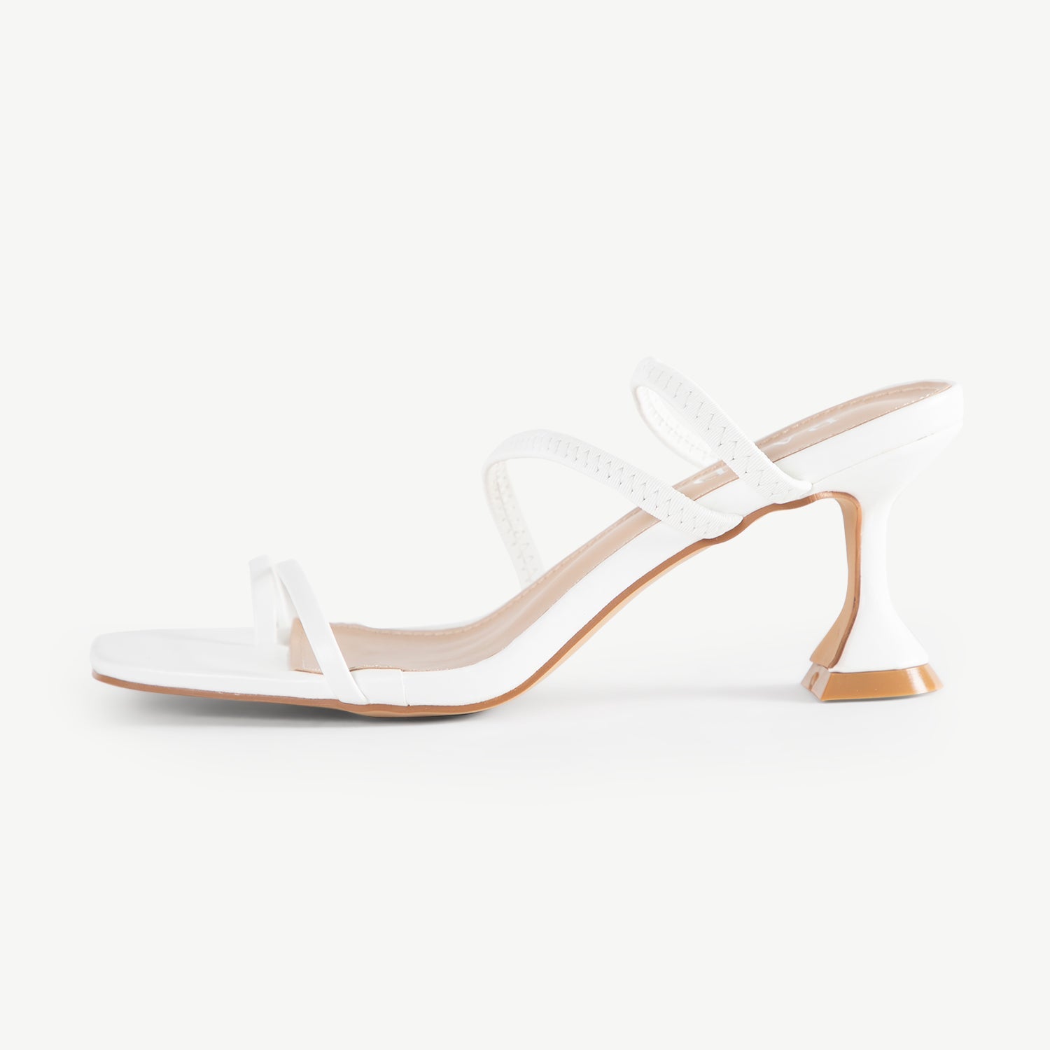 RAID Robby Heeled Mule In White