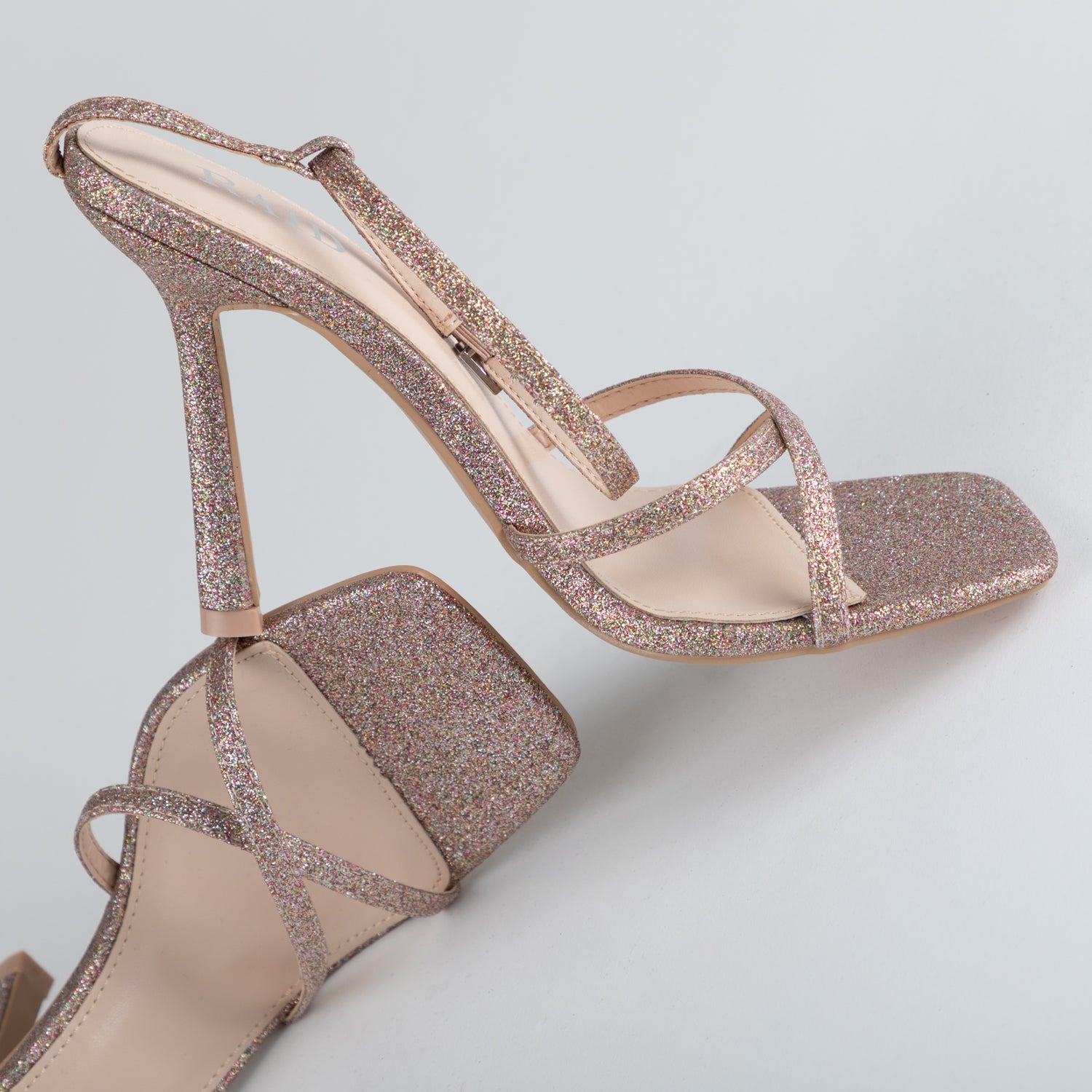 Rose gold shiny outlet heels